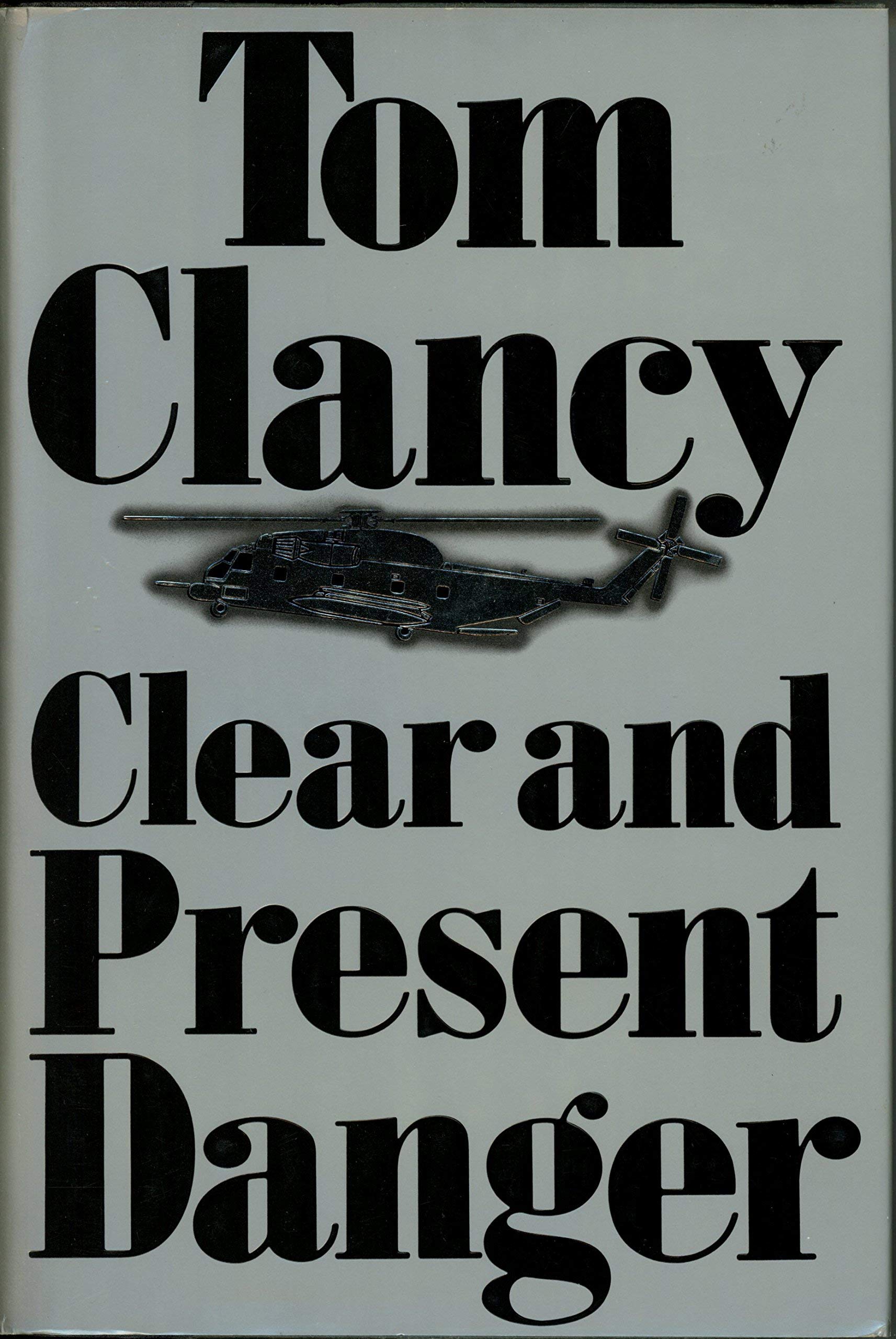 Tom Clancy's Clear and Present Danger True First Edition First Printing Collectible used book depot