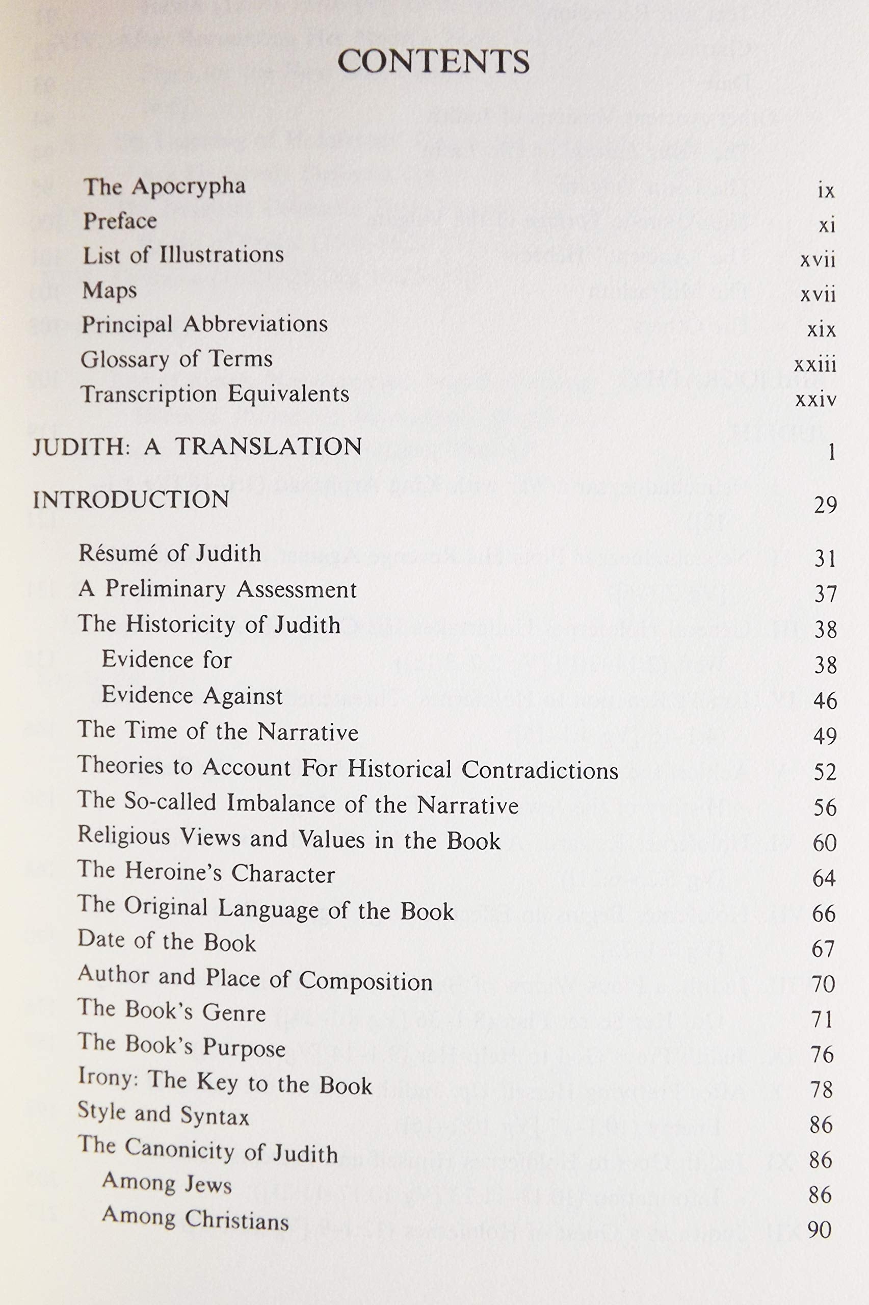 Judith (The Anchor Bible, Vol. 40) used book depot