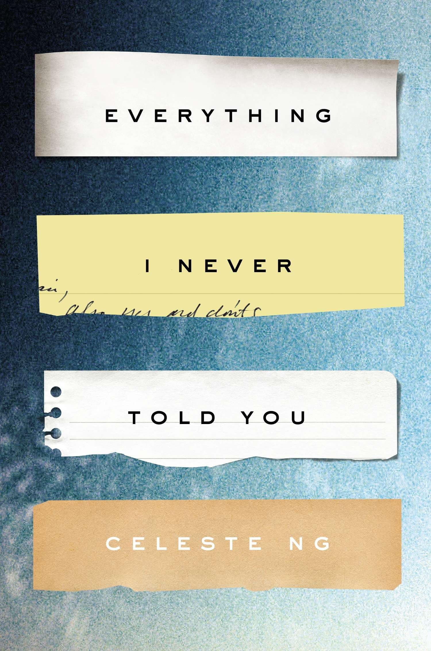 Everything I Never Told You: A Novel used book depot
