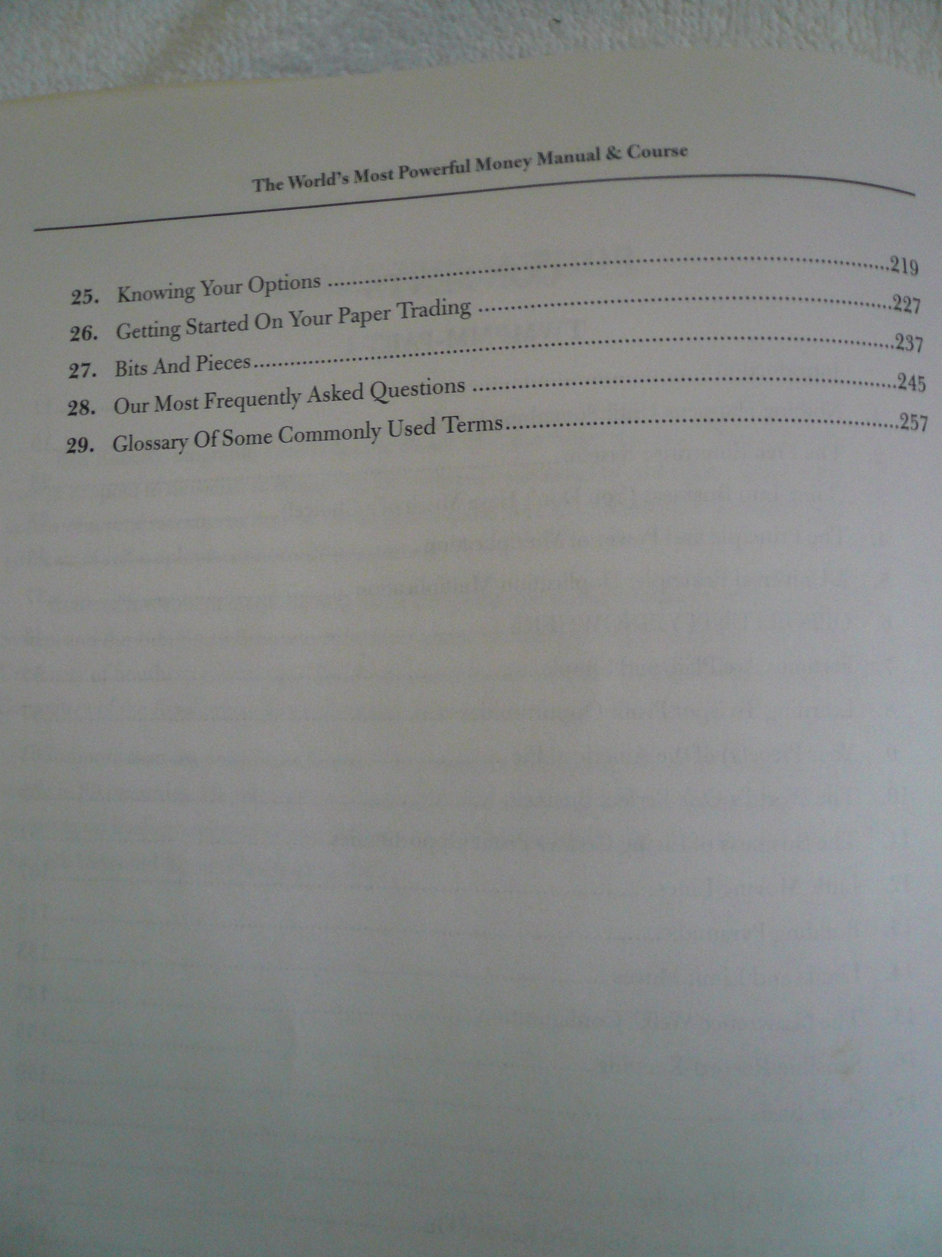 The world's most powerful money manual & course used book depot