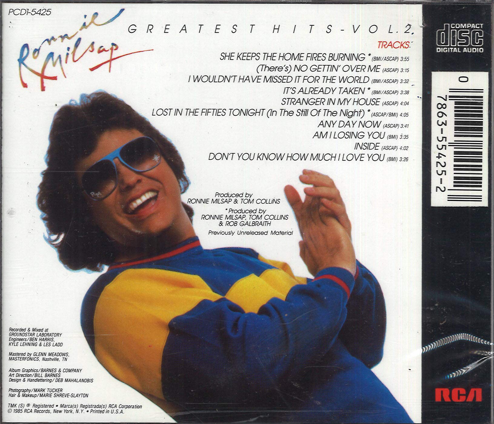Ronnie Milsap: Greatest Hits, Vol. 2 used book depot