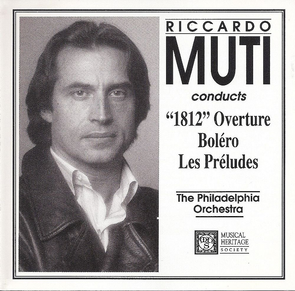 Muti Conducts "1812: Overture, Bolero, Les Preludes used book depot