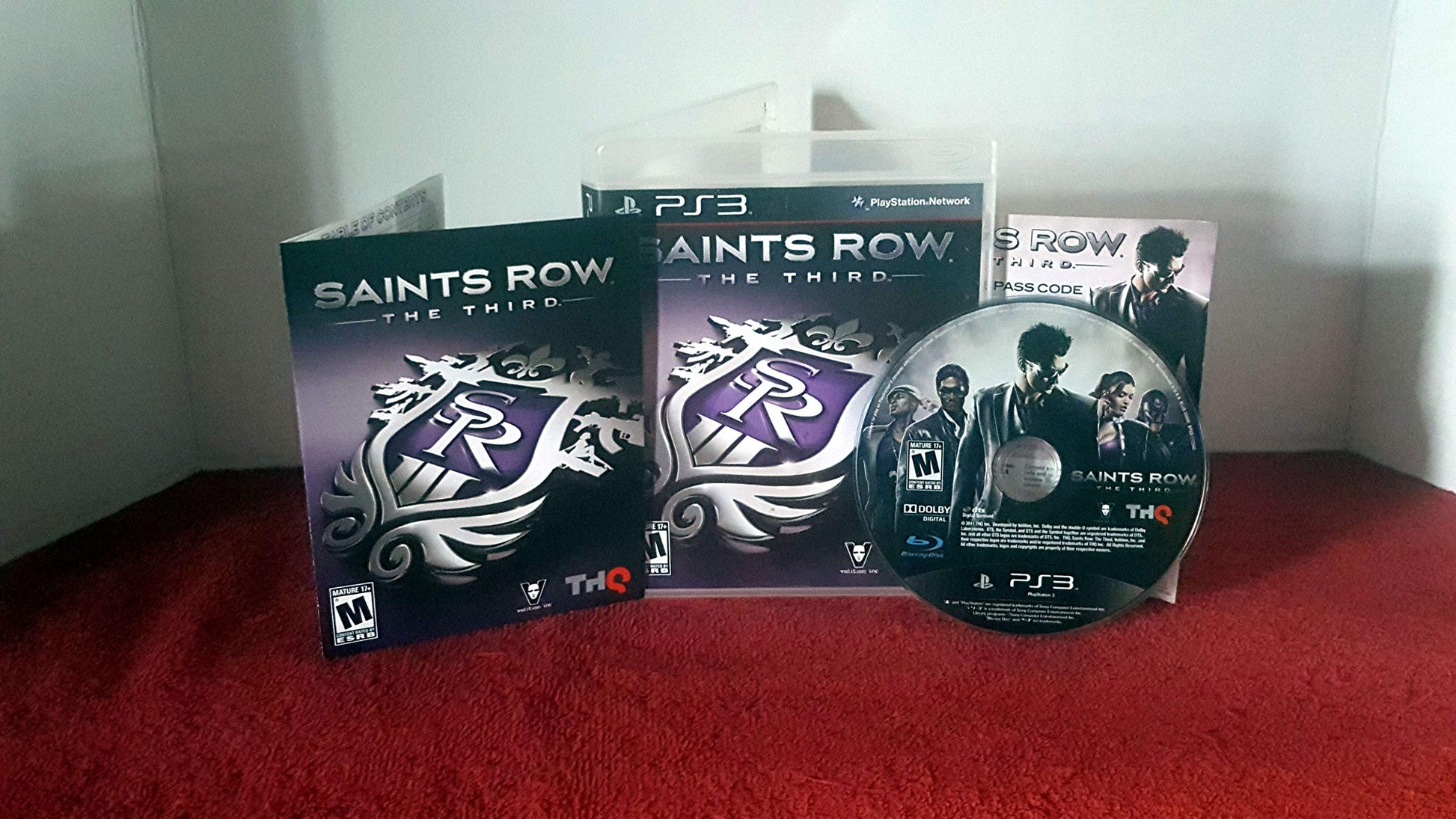 (PlayStation 3, Standard Edition) - Square Enix Saints Row The Third G H Ps3 used book depot