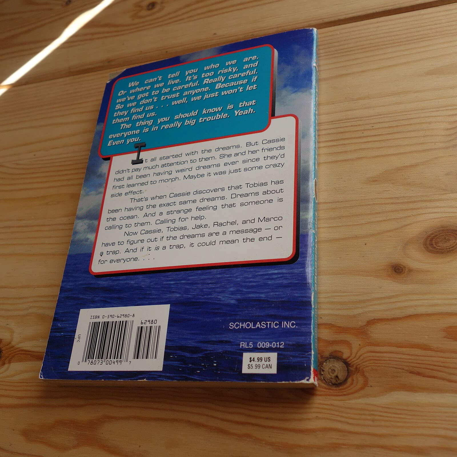 The Message (Animorphs #4) used book depot