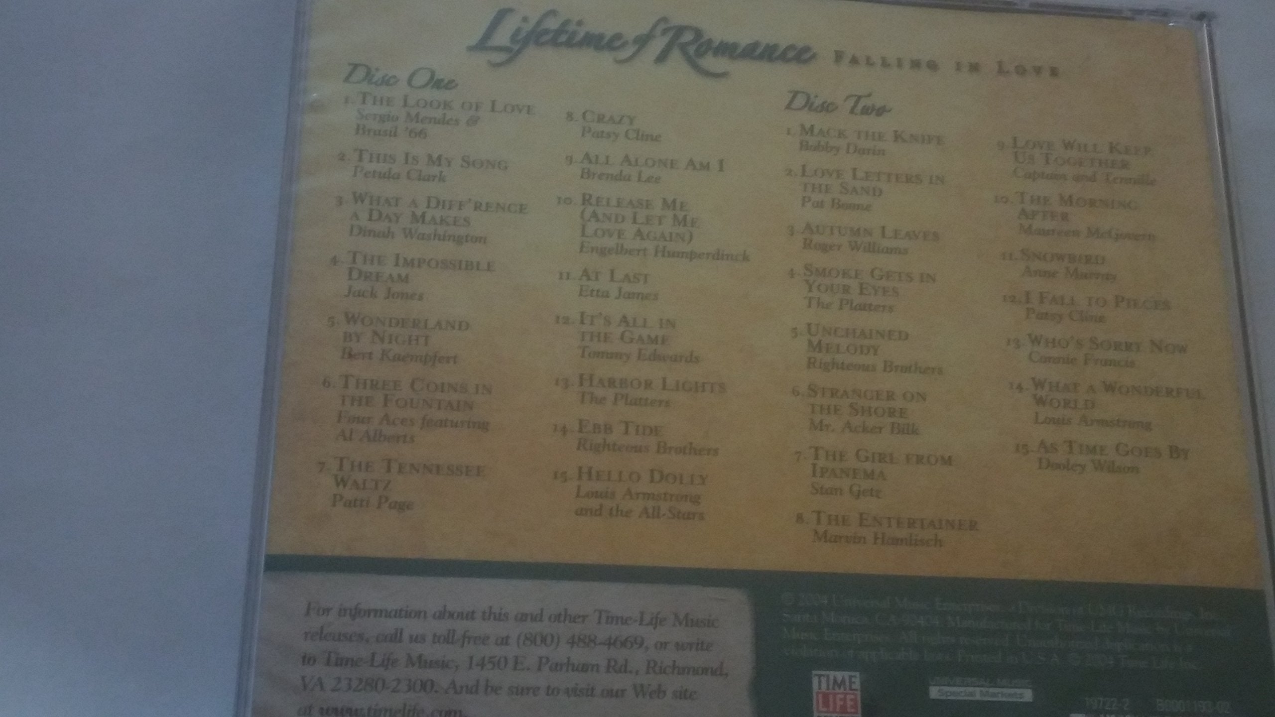 Lifetime of Romance: Falling in Love