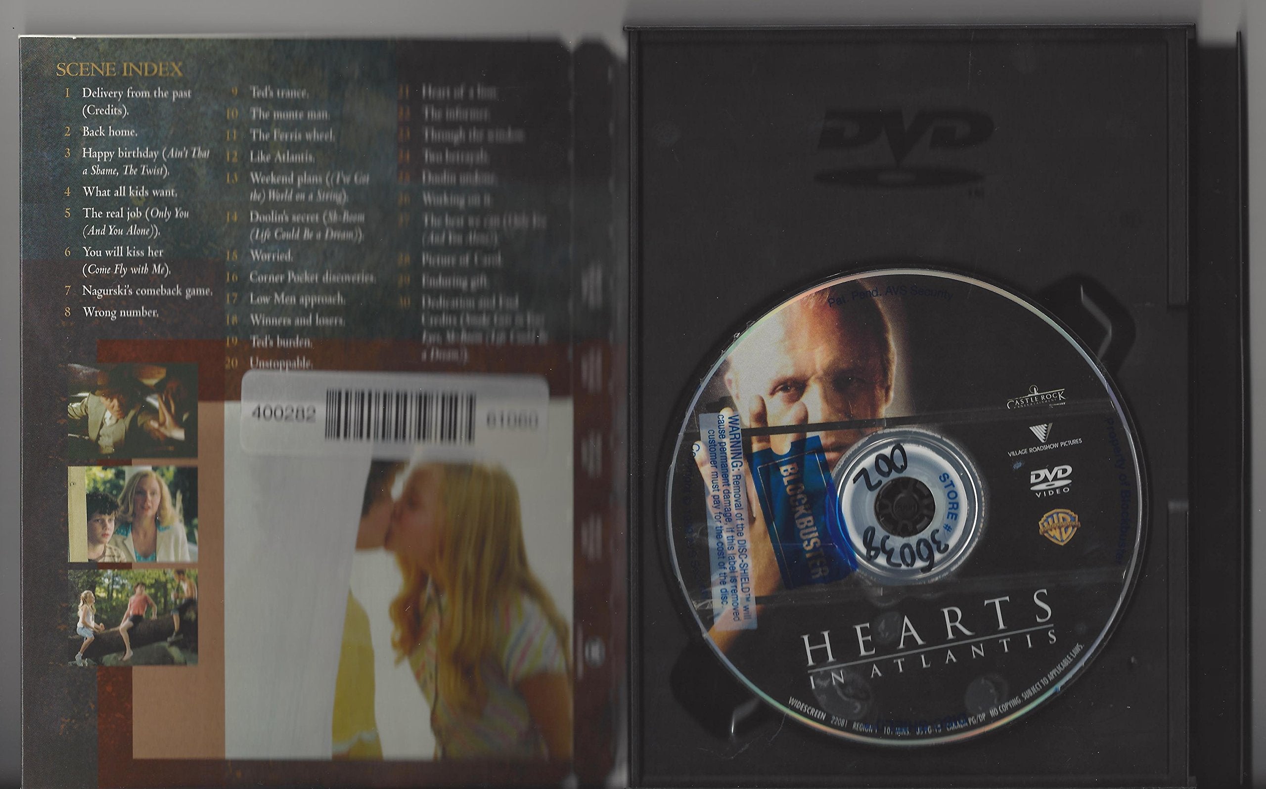 Hearts in Atlantis (DVD) used book depot