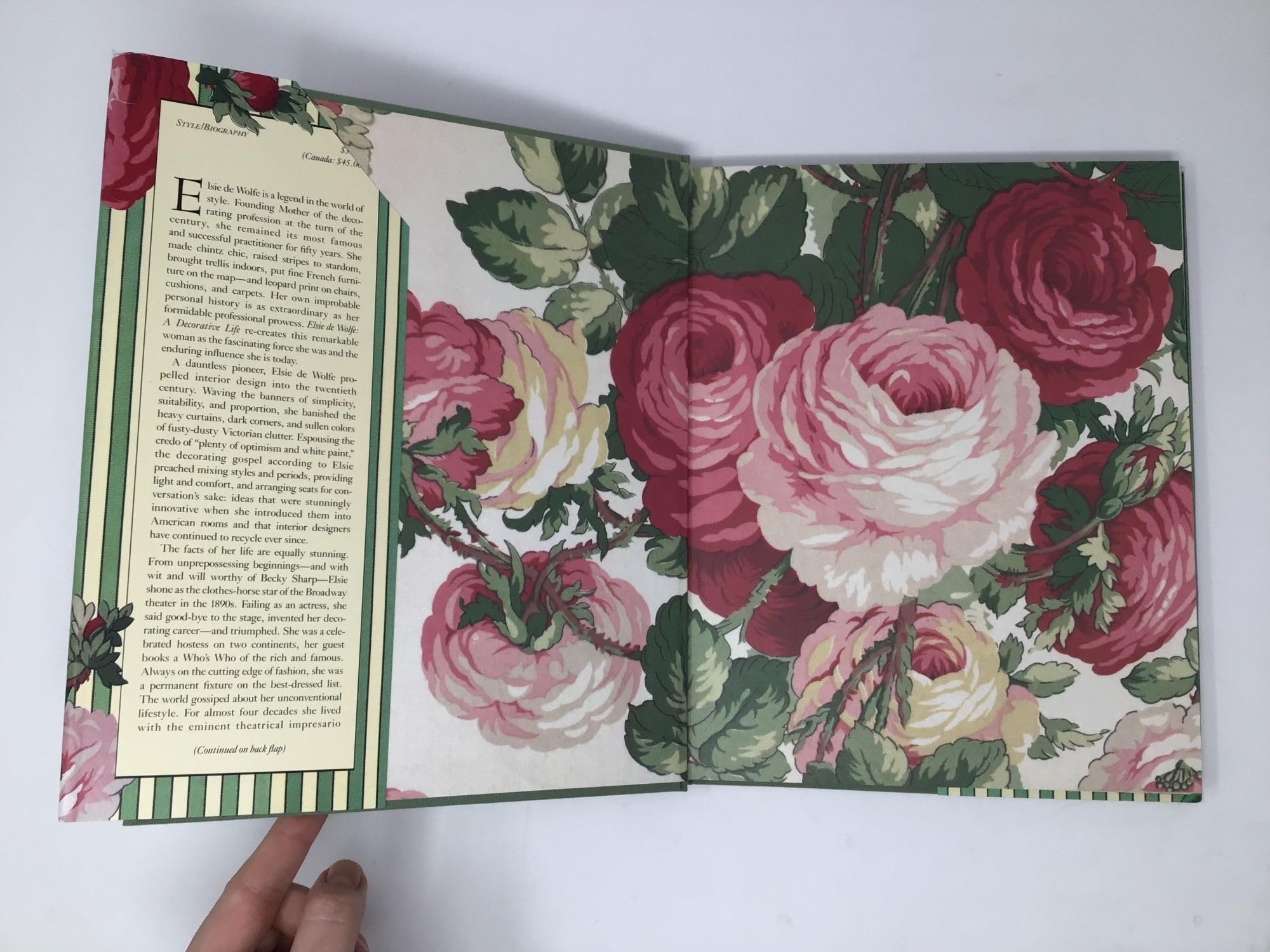 Elsie De Wolfe: A Decorative Life: (Panache) used book depot