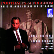 Portraits Of Freedom: Music of Aaron Copland and Roy Harris used book depot