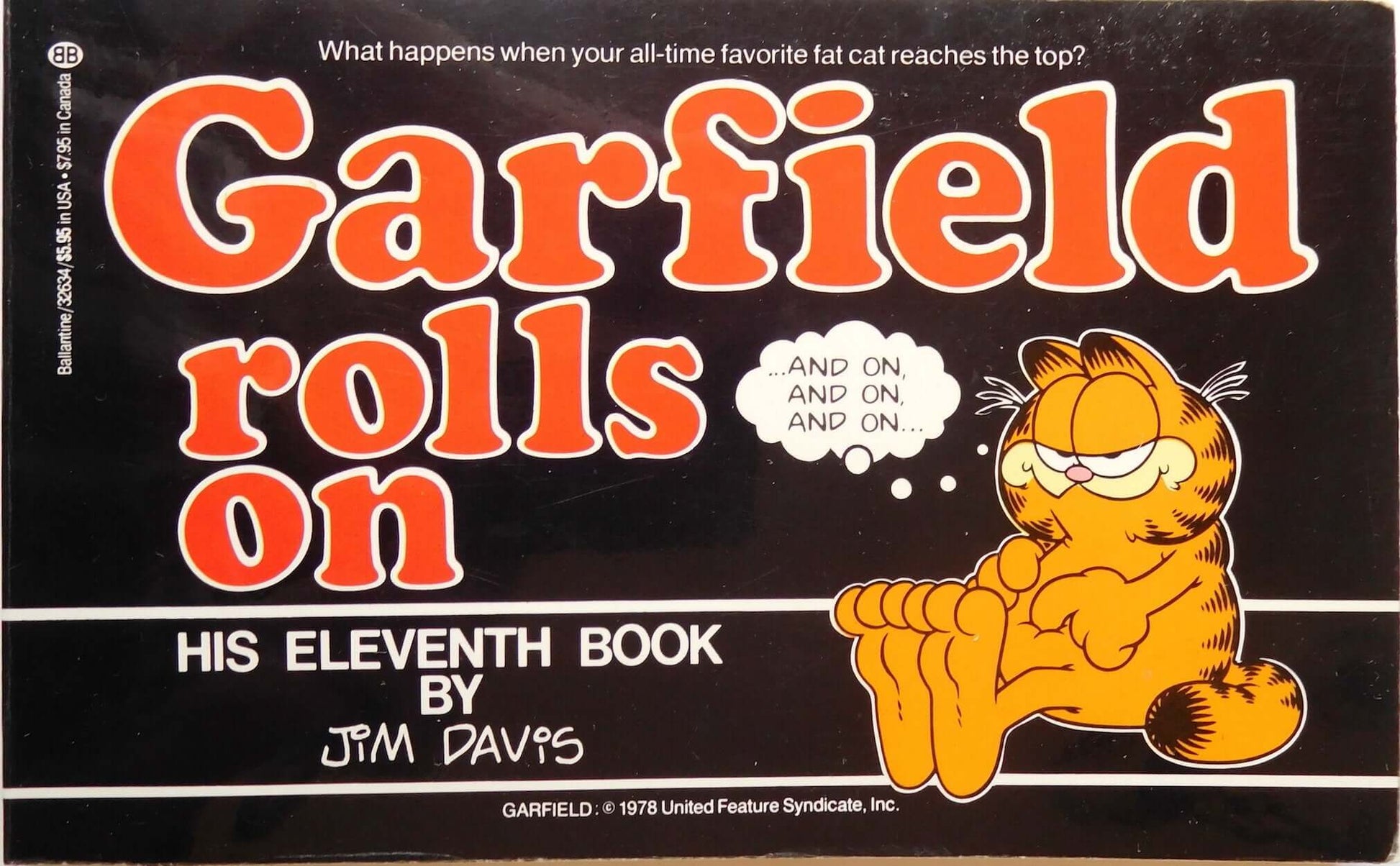 Garfield Rolls On used book depot
