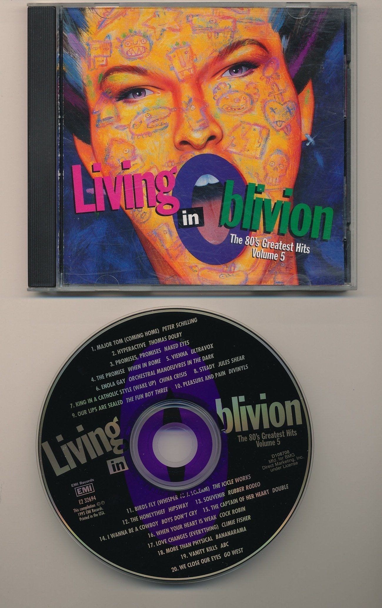 Living in Oblivion: The 80's Greatest Hits, Vol. 5 used book depot