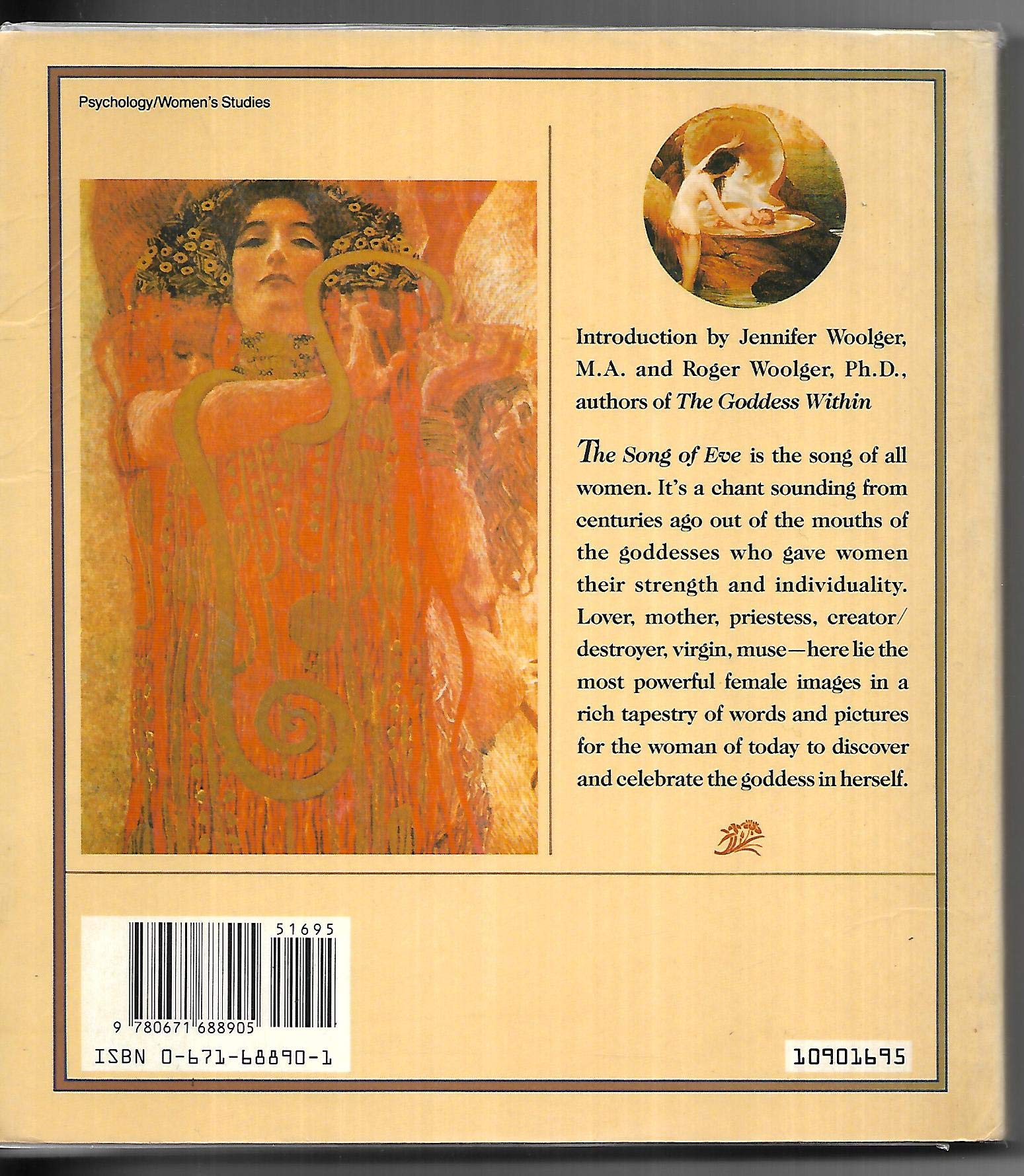 The Song of Eve: Mythology and Symbols of the Goddess used book depot