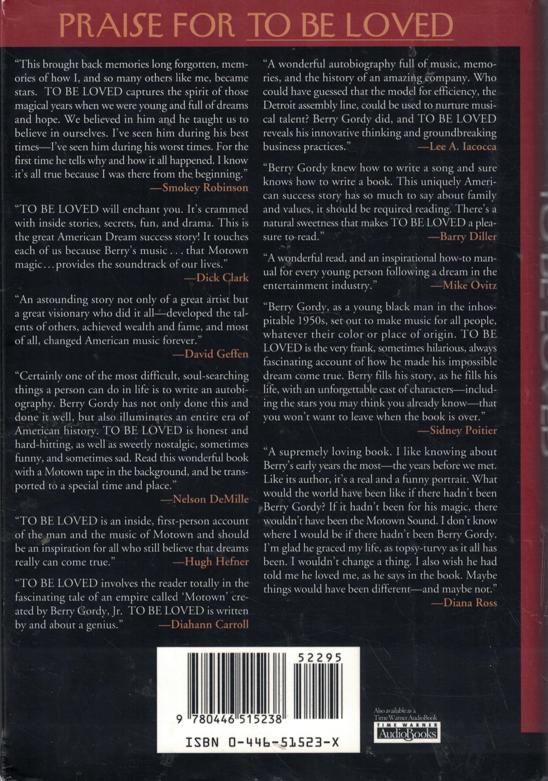 To Be Loved: The Music, the Magic, the Memories of Motown : An Autobiography