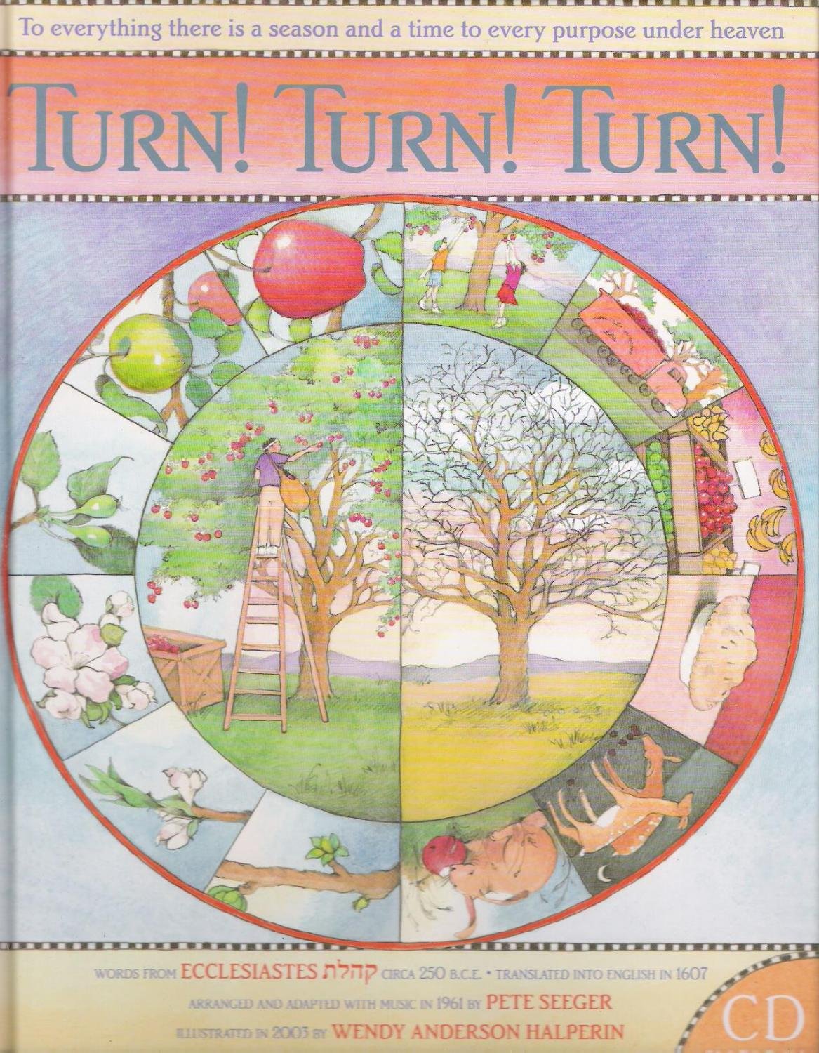 Turn! Turn! Turn! (Book and CD) used book depot