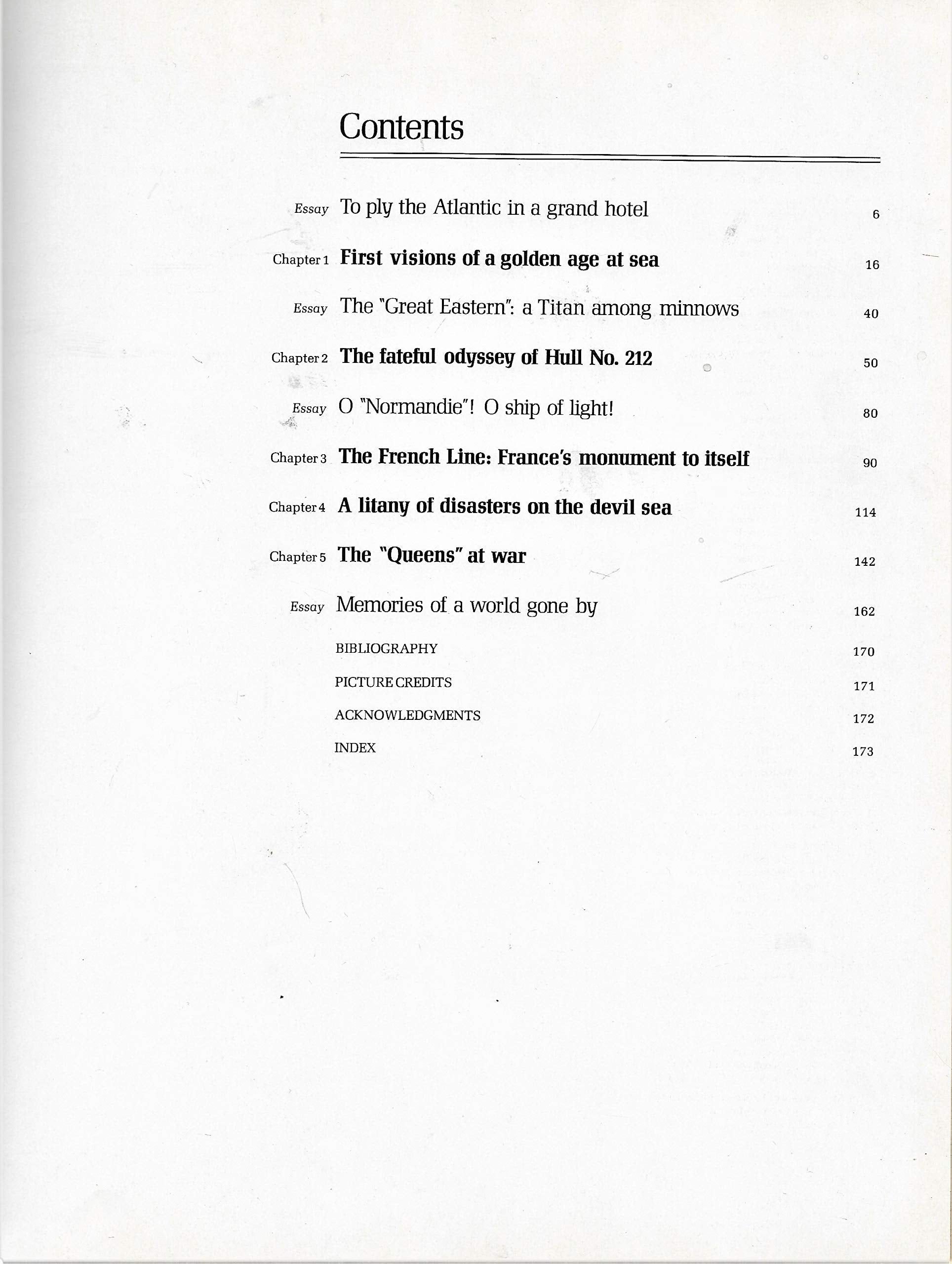 The Great Liners (The Seafarers)