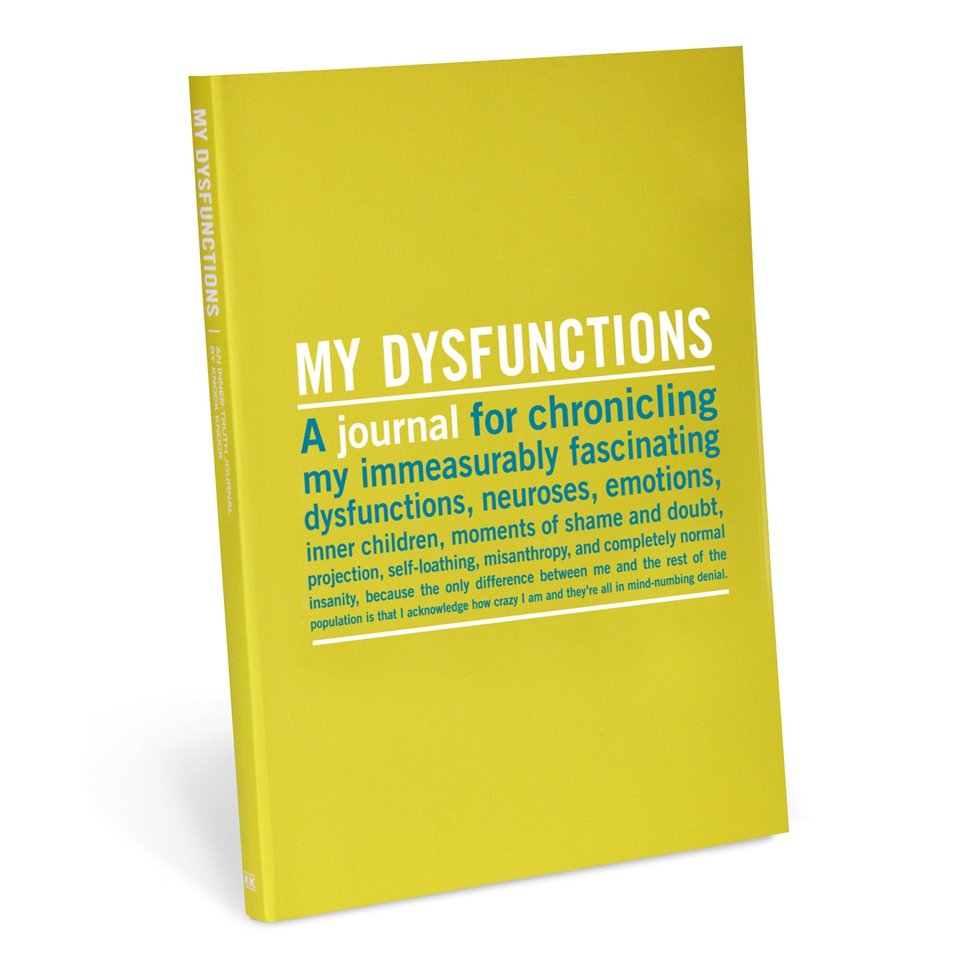 Knock Knock Inner Truth My Dysfunctions Journal (50020) used book depot