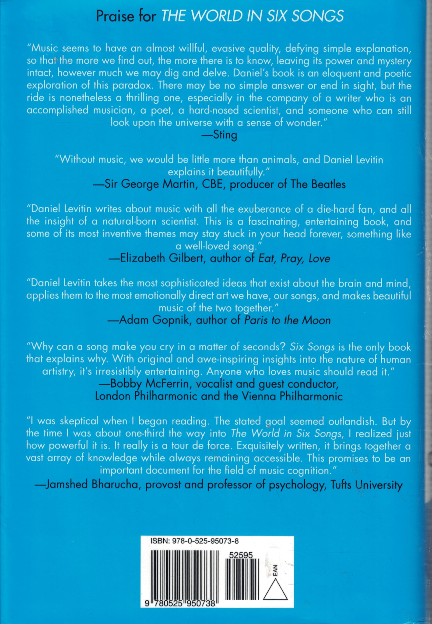 The World in Six Songs: How the Musical Brain Created Human Nature used book depot