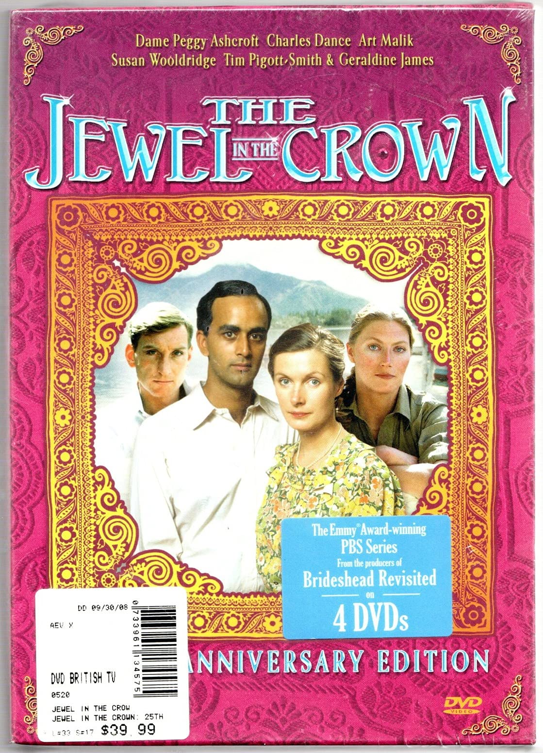 A&E Jewel in The Crown, The: 25TH Anniv. ED. used book depot