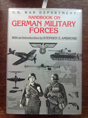 Handbook on German Military Forces: U s War Department