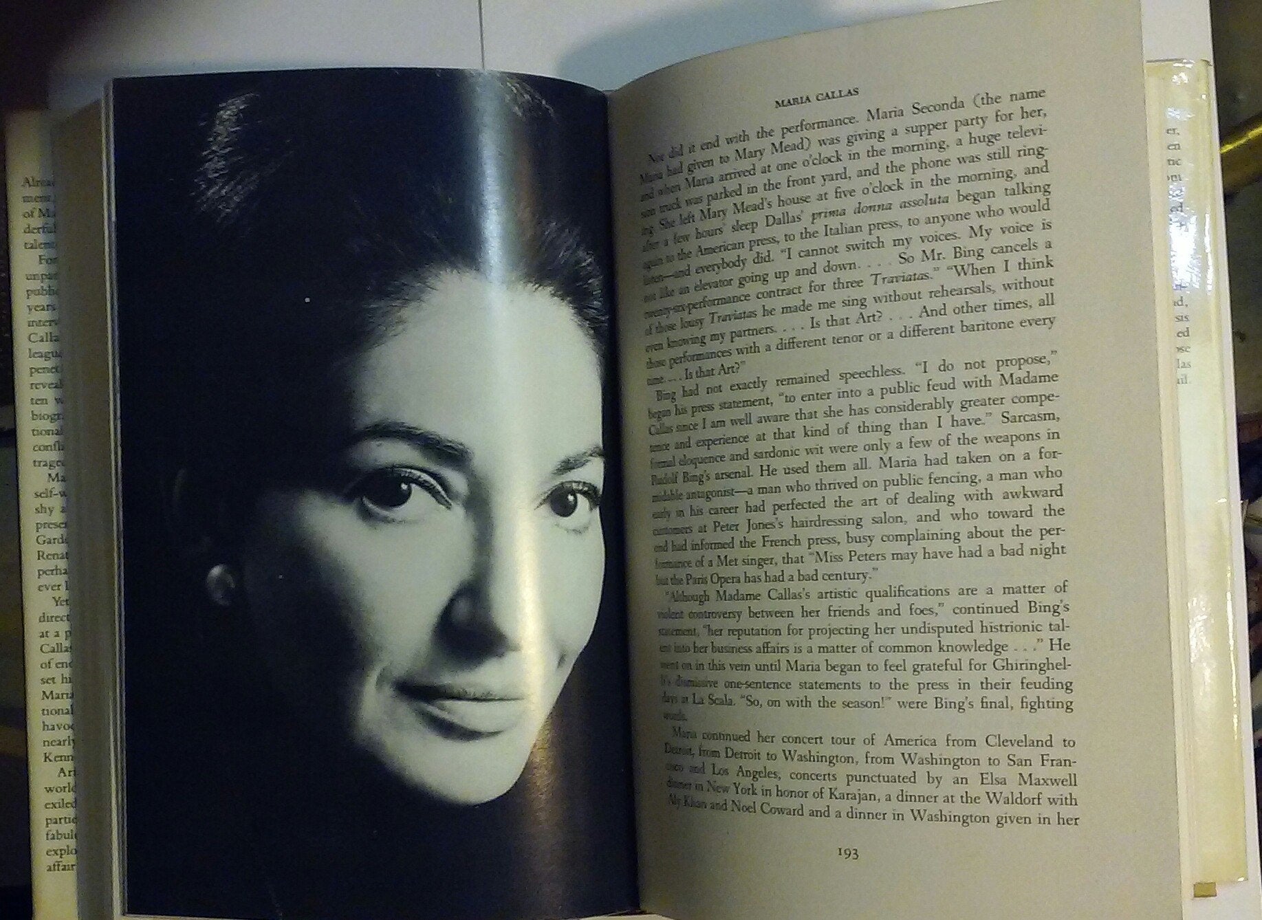 Maria Callas: The Woman Behind the Legend used book depot
