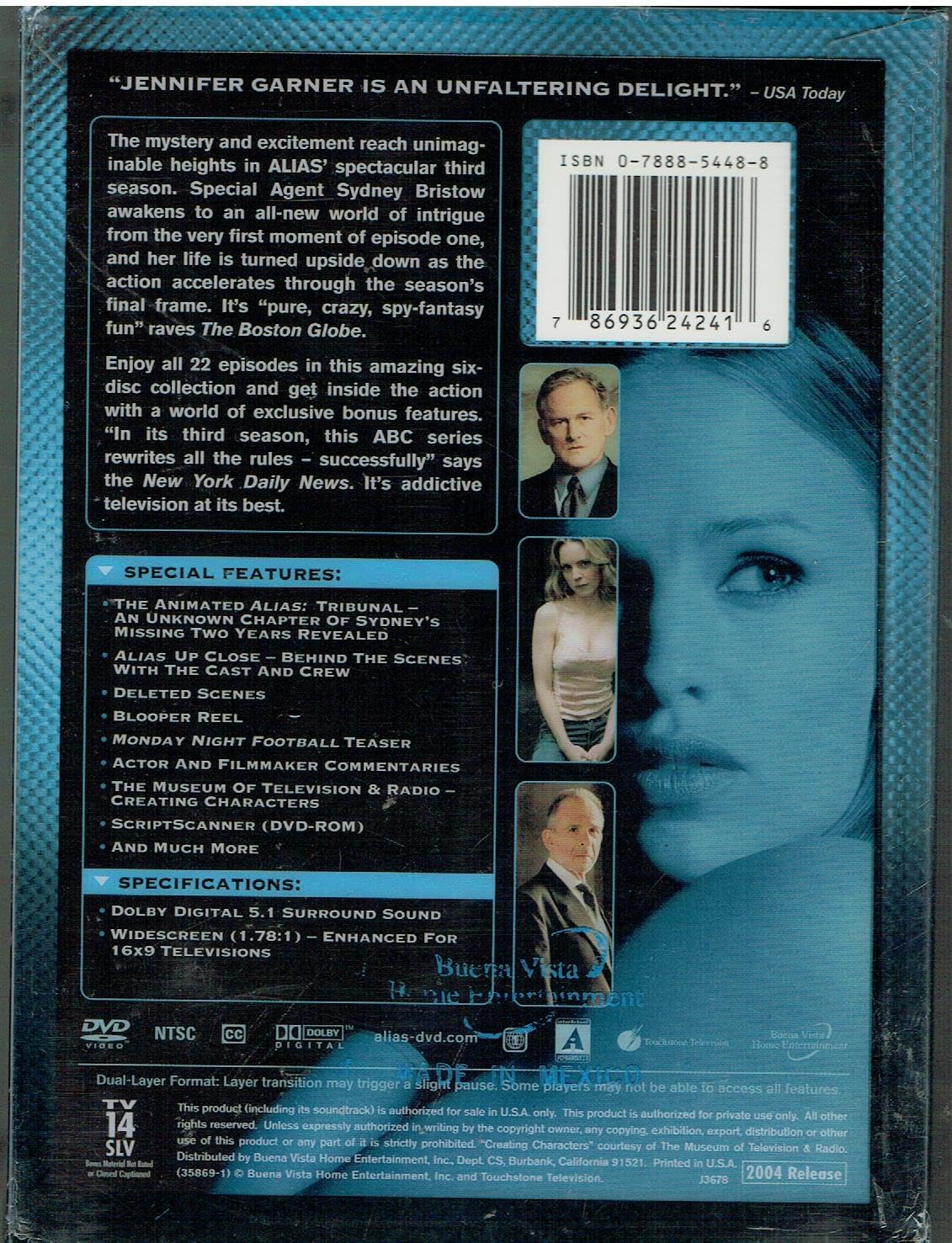 Alias - The Complete Third Season used book depot