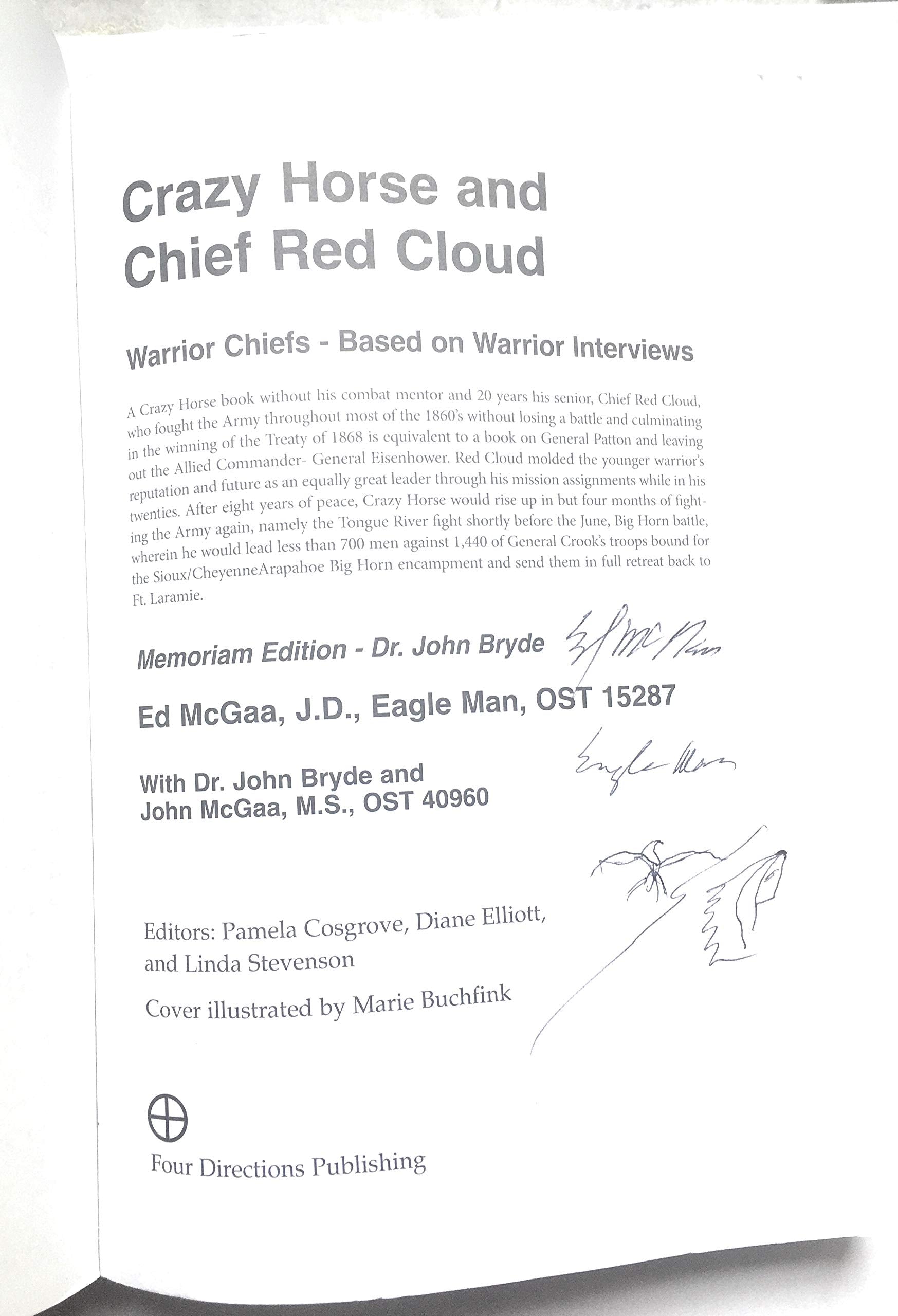 Crazy Horse And Chief Red Cloud: Warrior Chiefs- Teton Oglalas used book depot