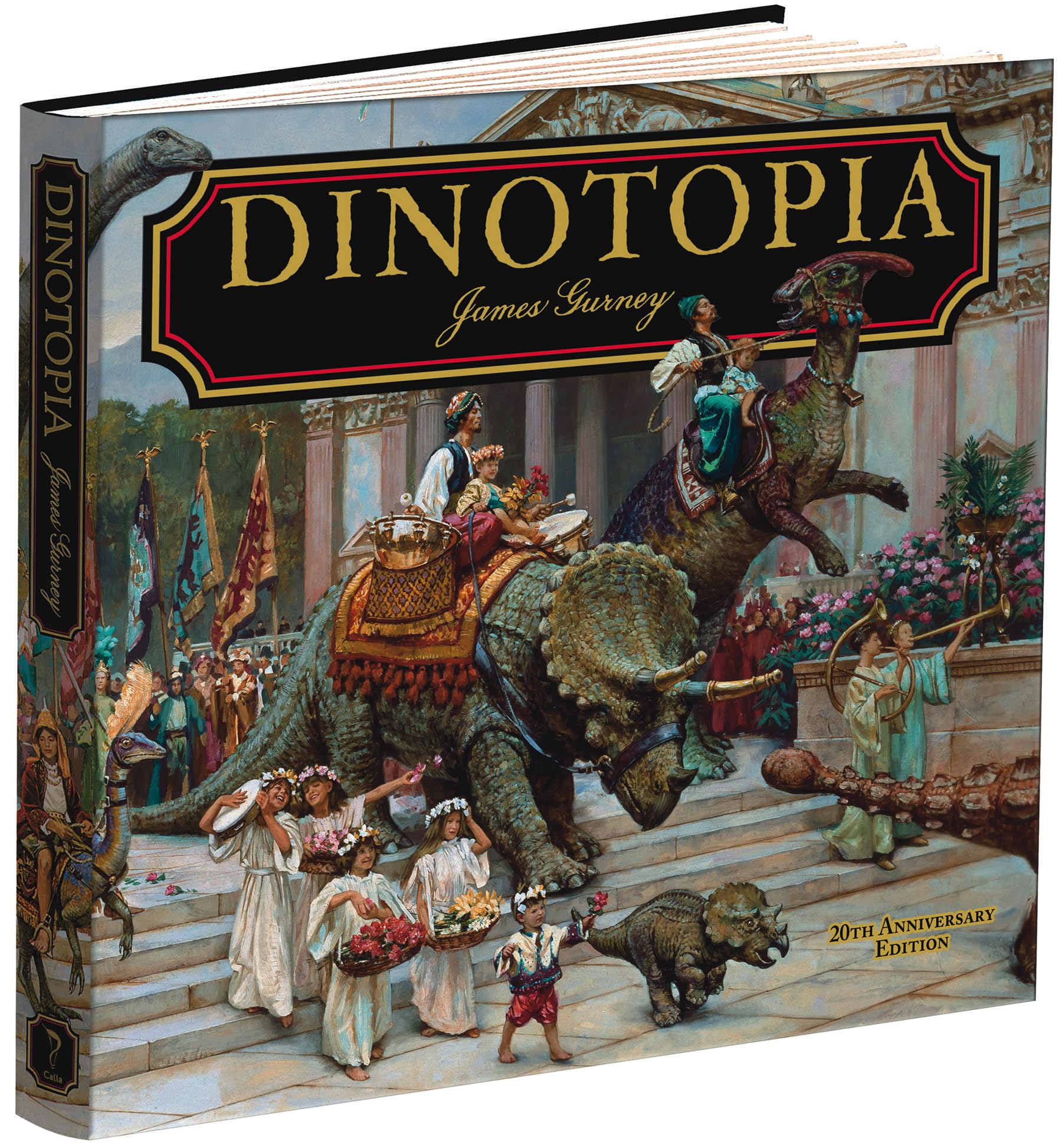 Dinotopia, A Land Apart from Time: 20th Anniversary Edition (Calla Editions) cover illustration by James Gurney.