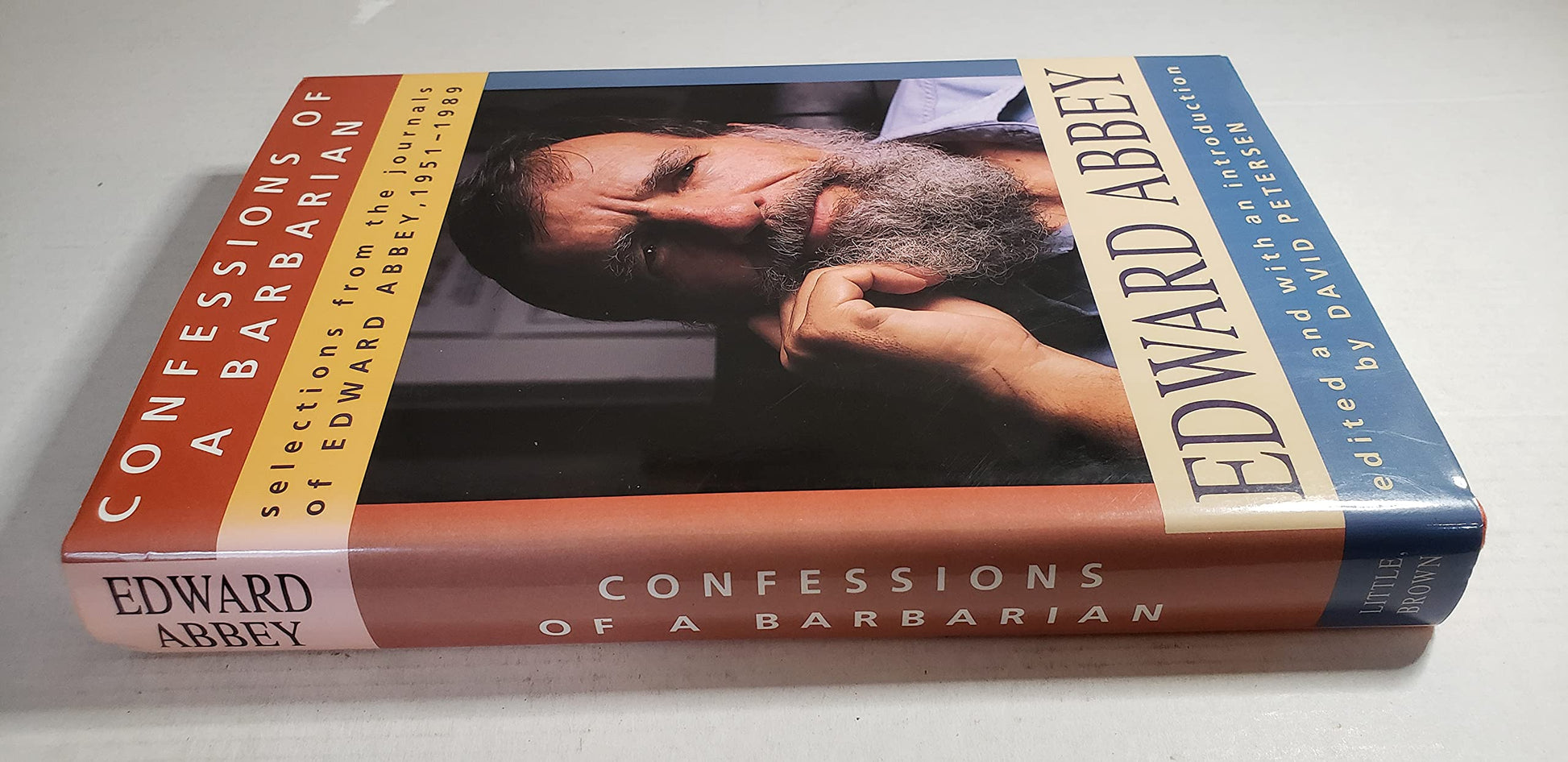 Confessions of a Barbarian: Selections from the Journals of Edward Abbey, 1951-1989 used book depot