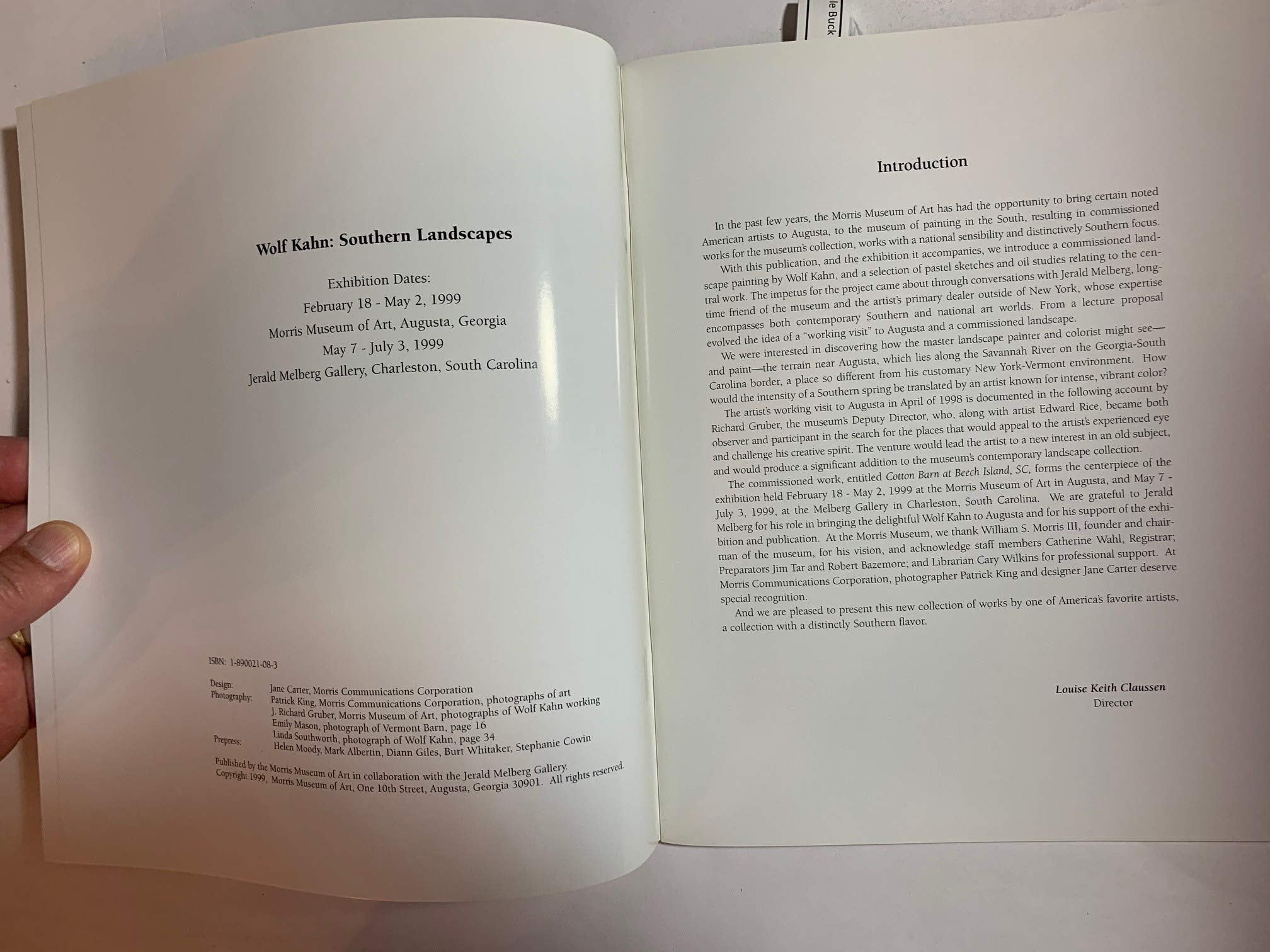 Wolf Kahn: Painting the South used book depot