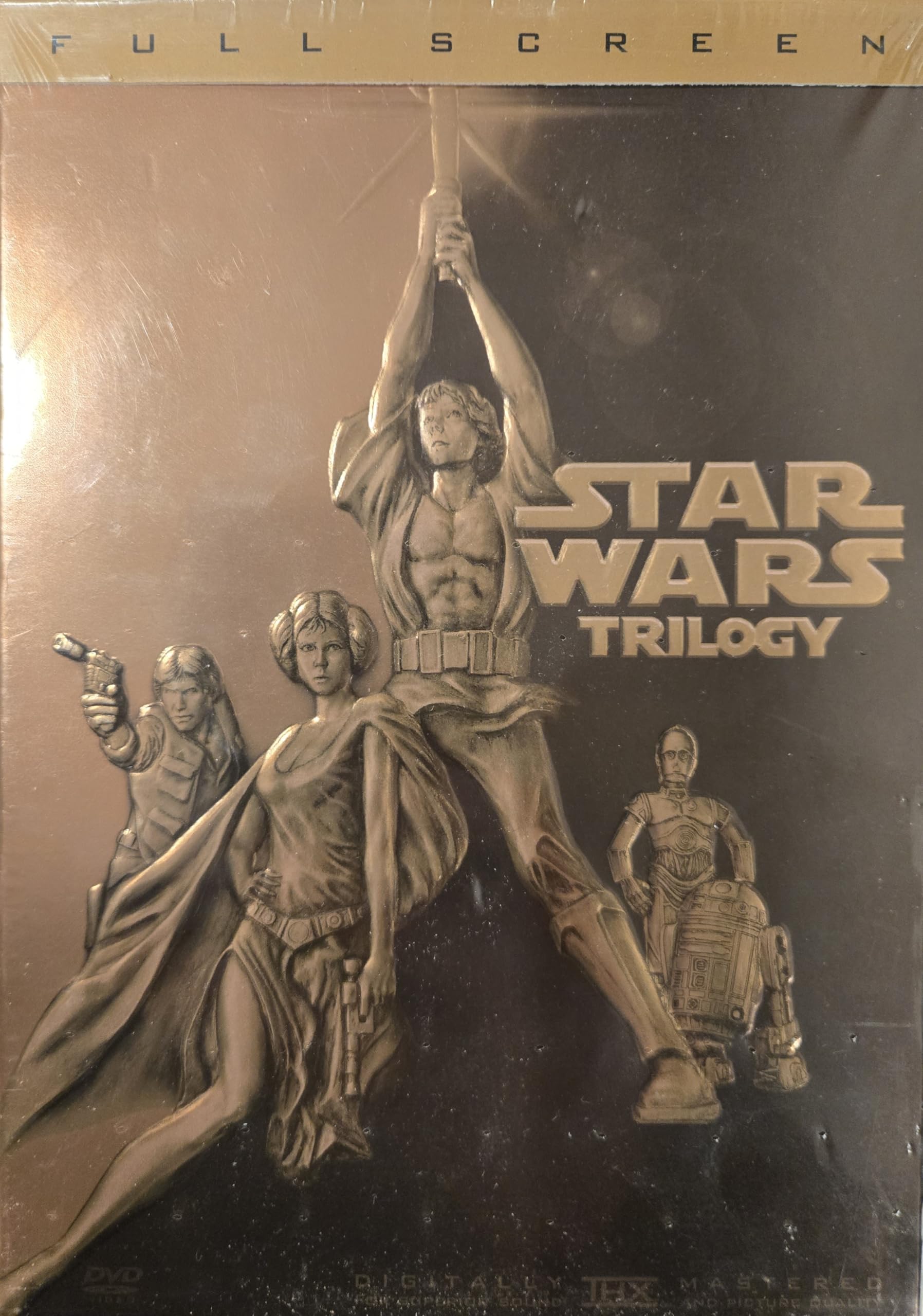 Star Wars Trilogy (A New Hope / The Empire Strikes Back / Return of the Jedi) (Full Screen Edition with Bonus Disc) [DVD] used book depot