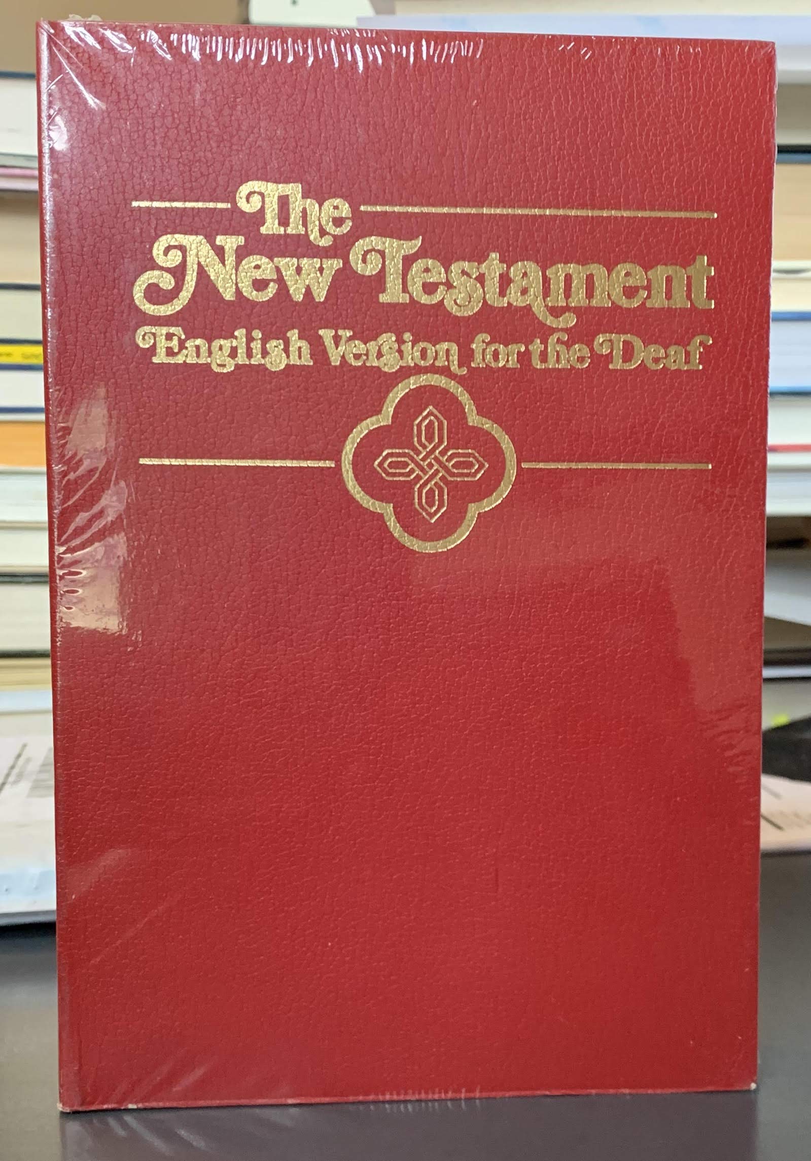New Testament English Version for the Deaf used book depot
