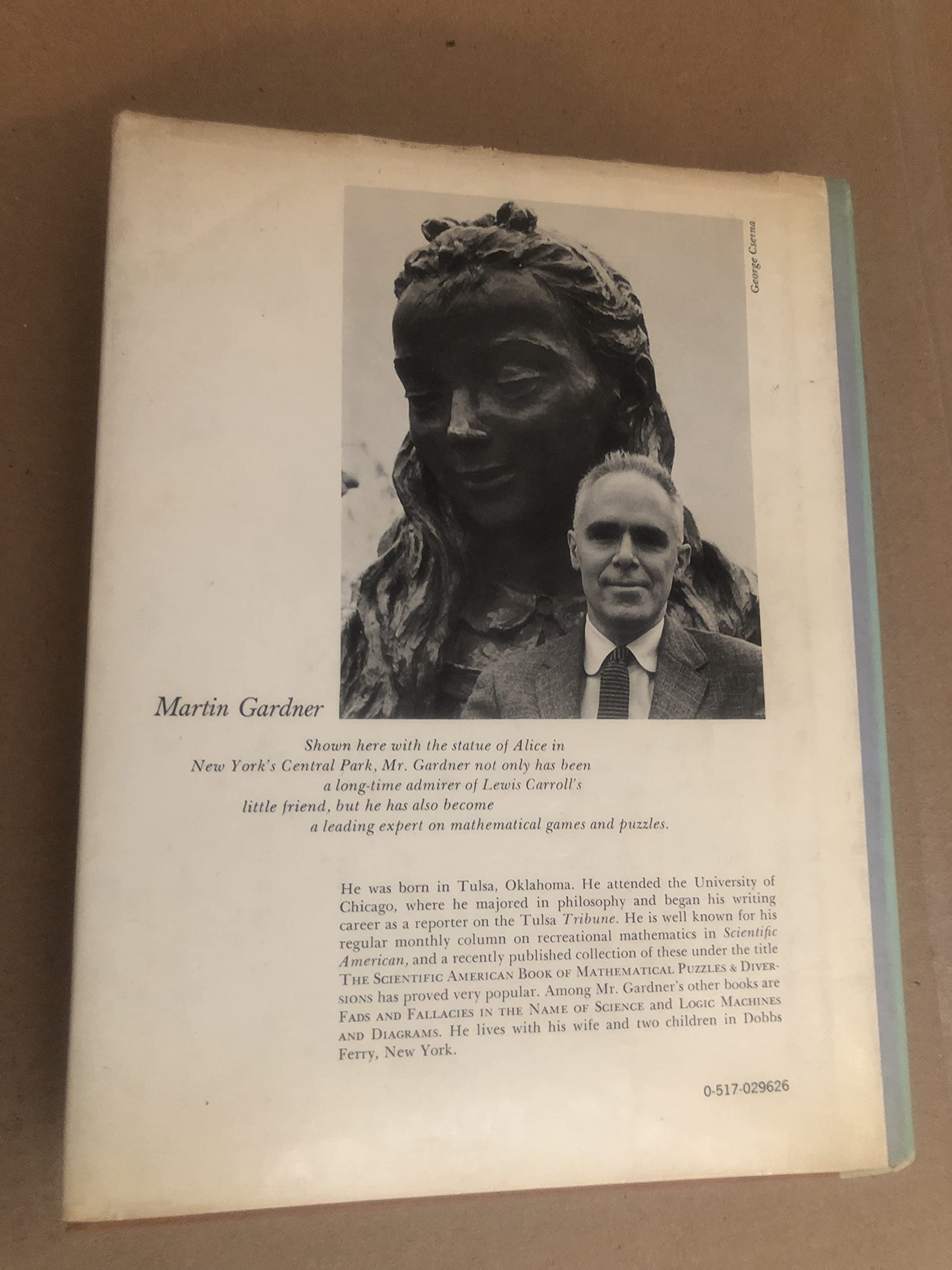 The Annotated Alice: Alice's Adventures in Wonderland & Through the Looking Glass used book depot