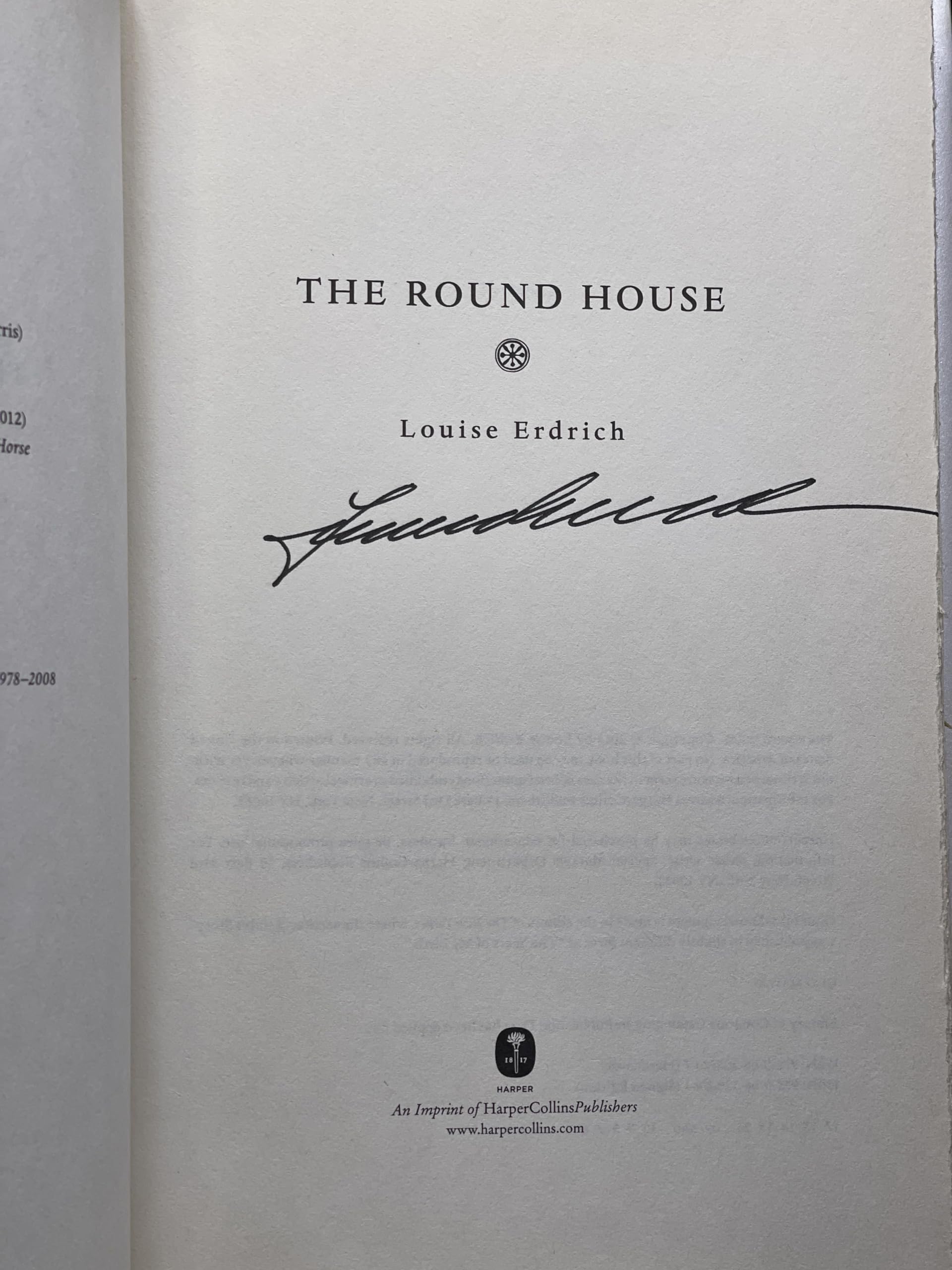 The Round House: National Book Award Winning Fiction