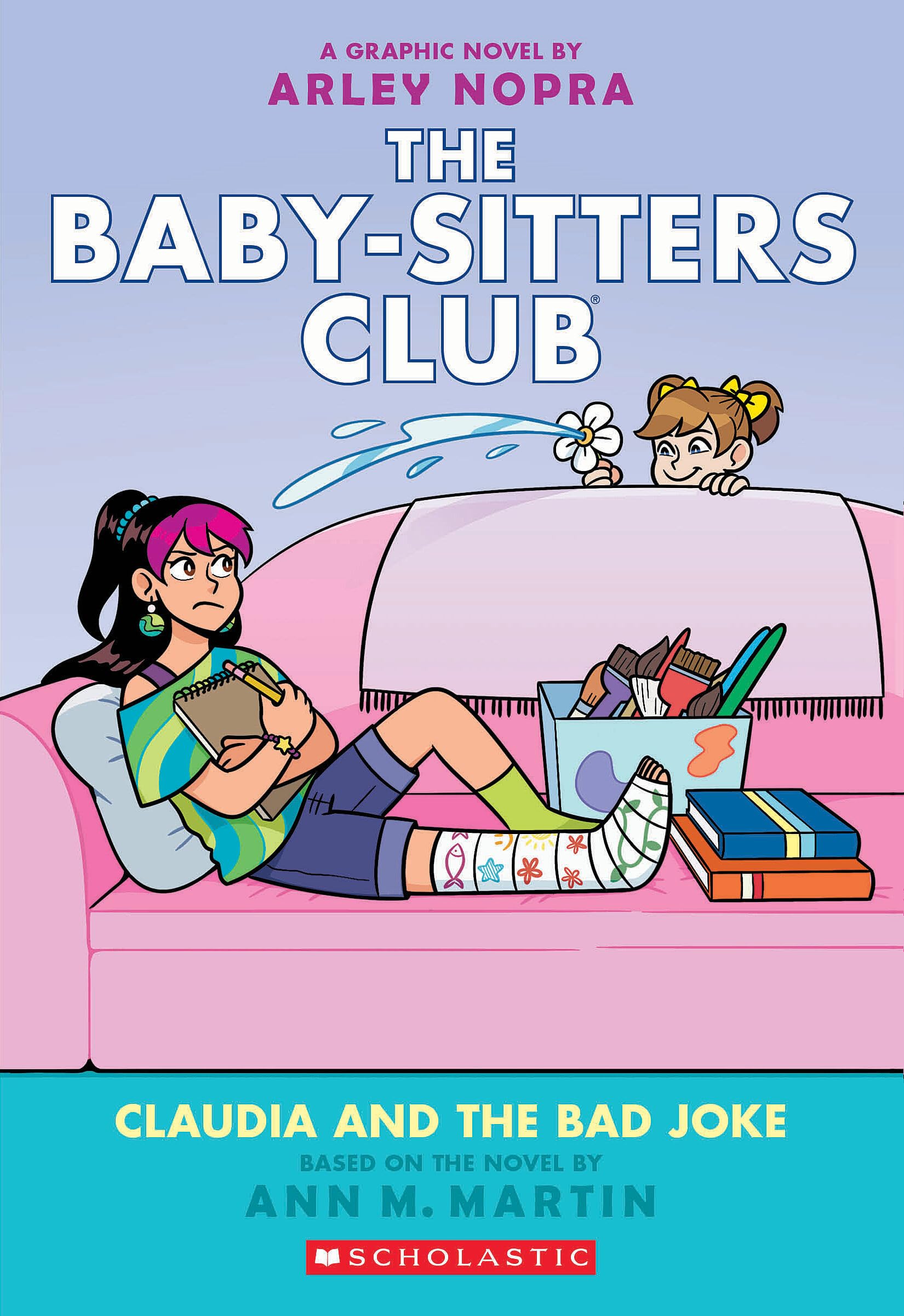 Claudia and the Bad Joke: A Graphic Novel (The Baby-sitters Club #15) (The Baby-Sitters Club Graphix)