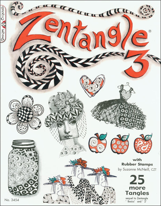 Zentangle 3: with Rubber Stamps [Paperback] McNeill  CZT, Suzanne