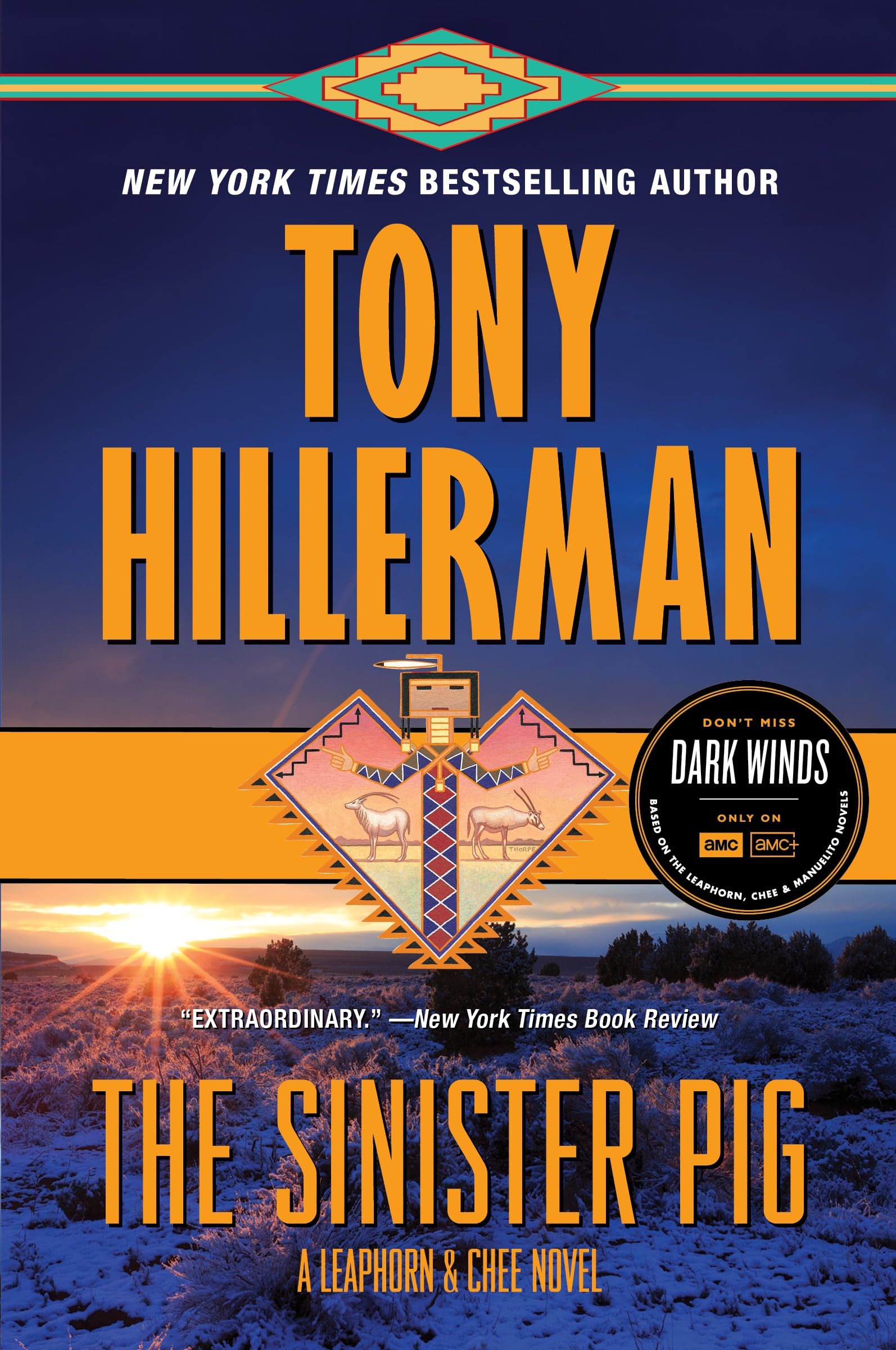 The Sinister Pig: A Leaphorn and Chee Novel (A Leaphorn and Chee Novel, 16) used book depot