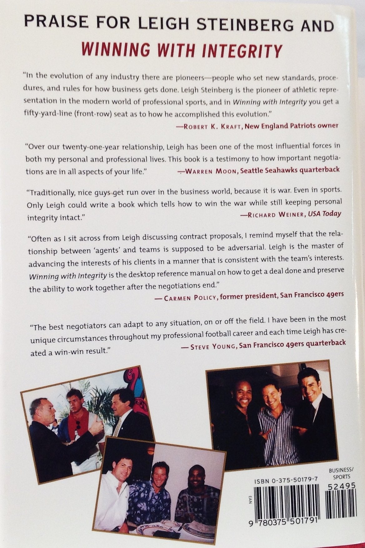 Winning with Integrity: Getting What You're Worth Without Selling Your Soul used book depot