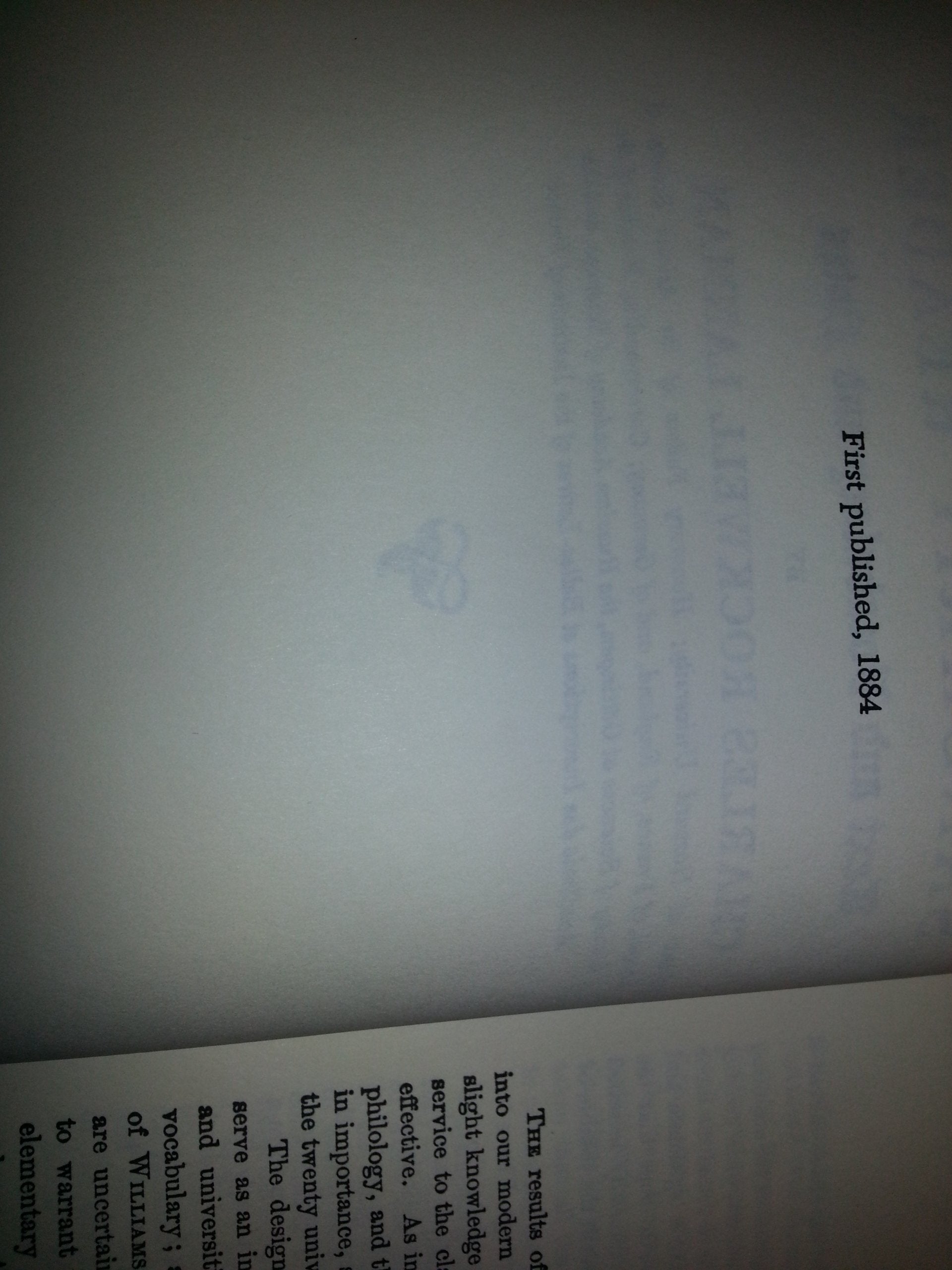 A Sanskrit Reader: Text and Vocabulary and Notes used book depot