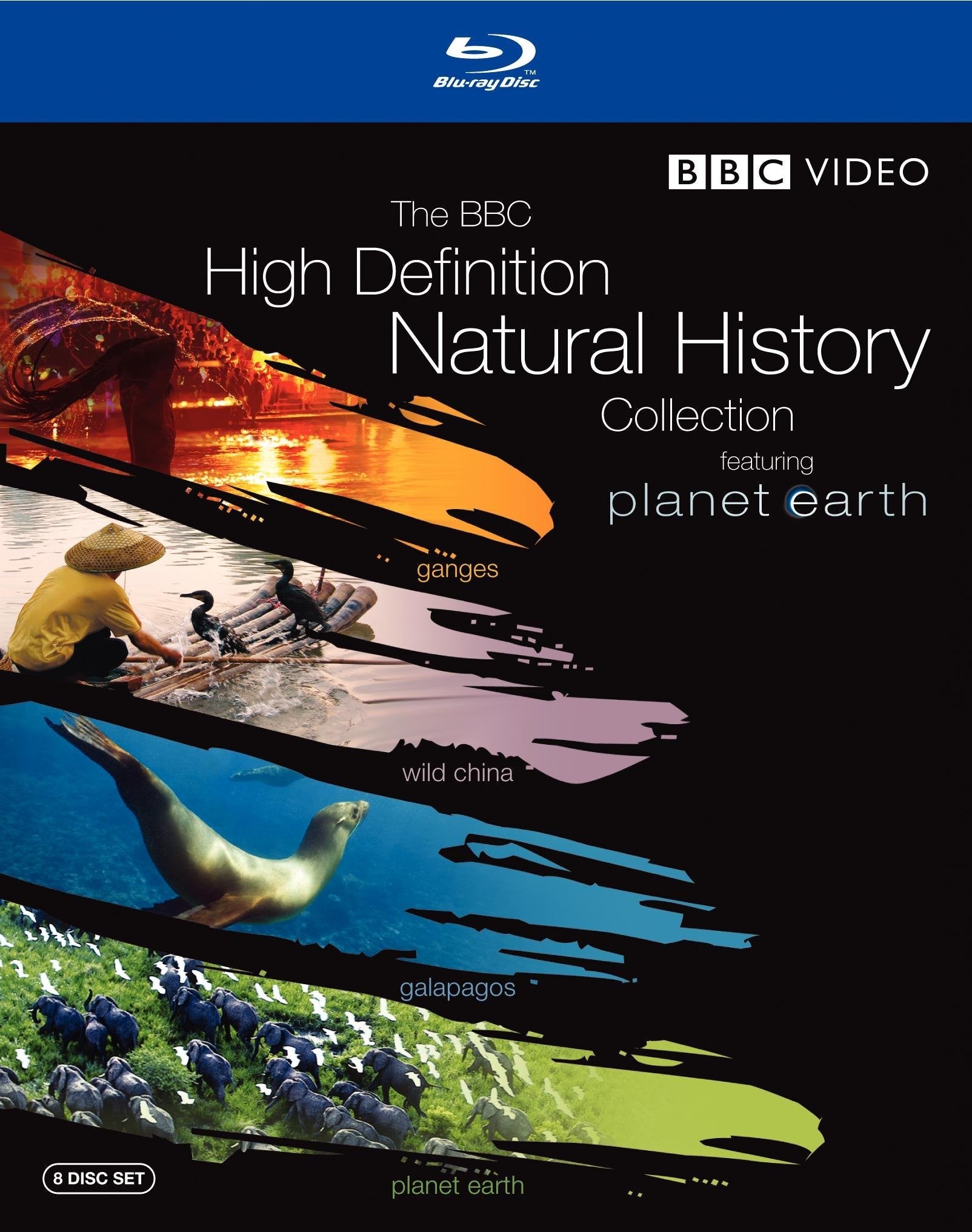 The BBC High Definition Natural History Collection (Planet Earth / Wild China / Galapagos / Ganges) [Blu-ray] used book depot