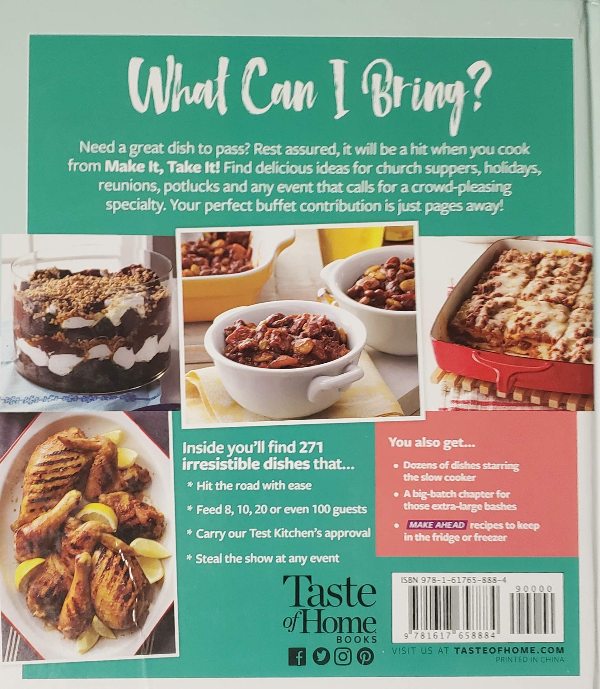 Taste of Home Make it! Take It 2020 used book depot