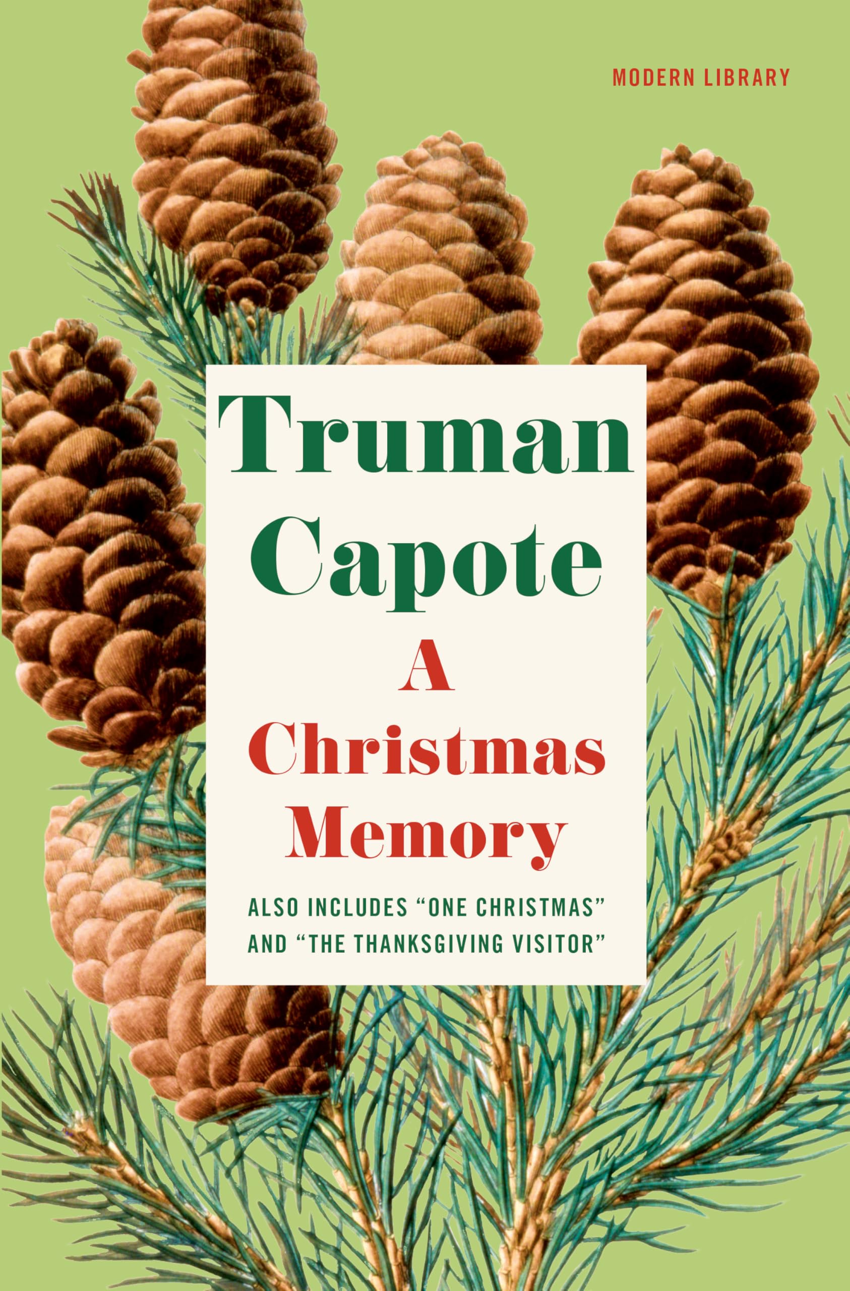 A Christmas Memory: One Christmas, and The Thanksgiving Visitor (Modern Library) used book depot
