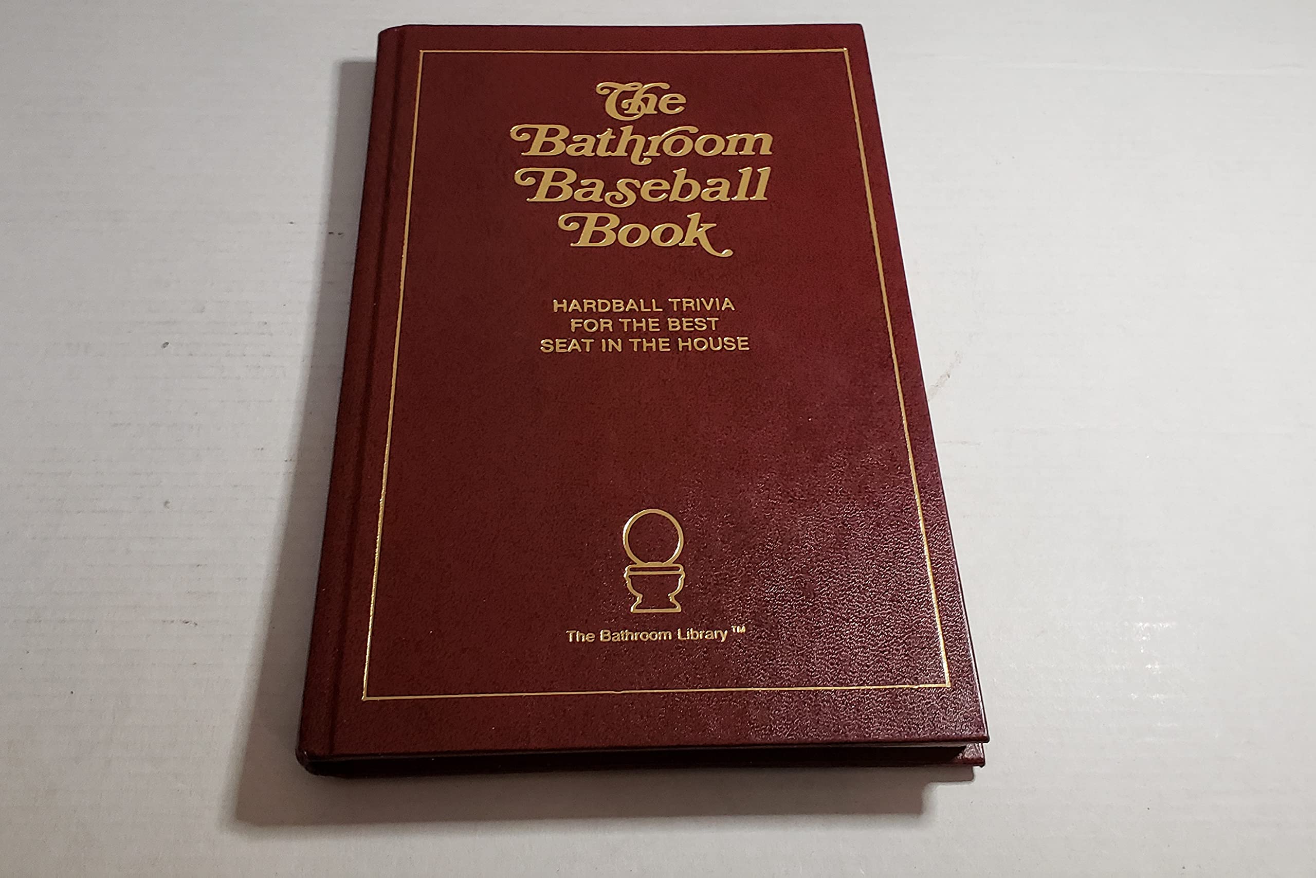 The Bathroom Baseball Book used book depot