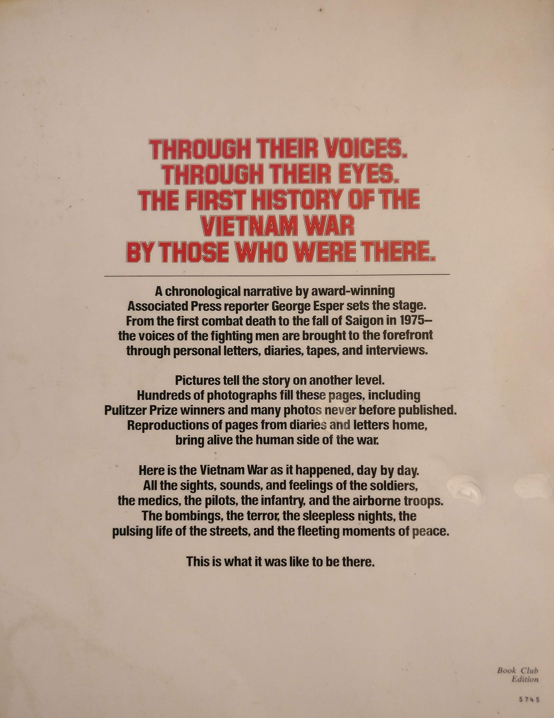 Eyewitness History of the Vietnam War used book depot