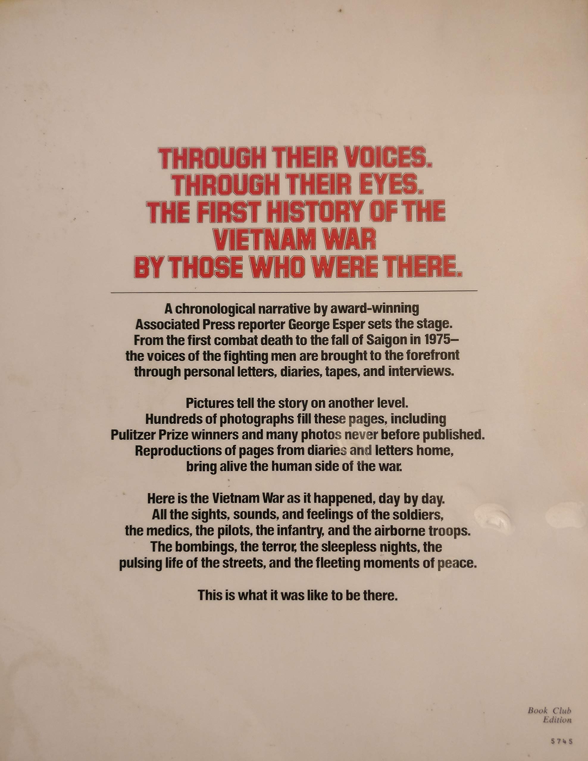Eyewitness History of the Vietnam War used book depot