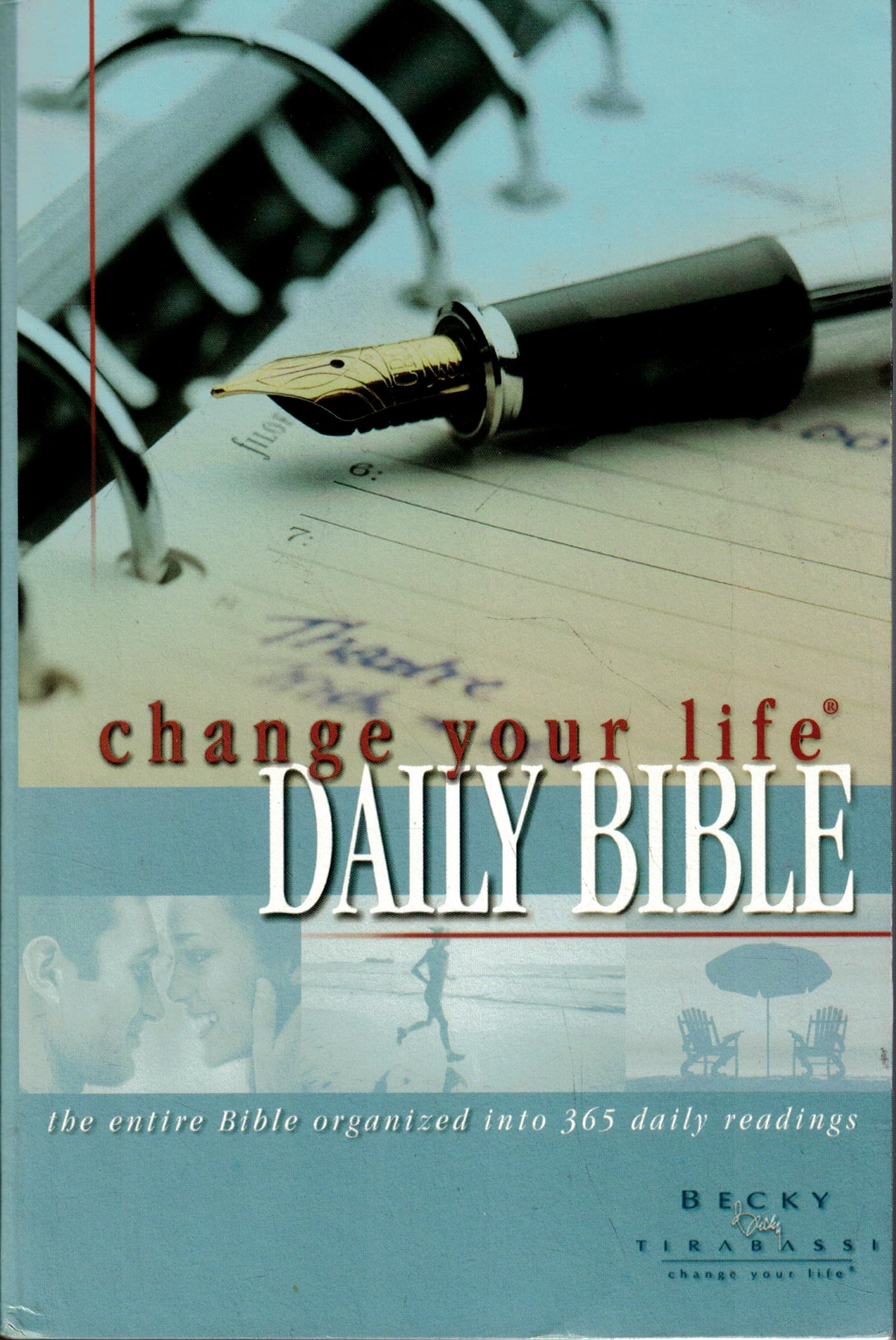The One Year Bible: NLT1 (New Living Translation) used book depot
