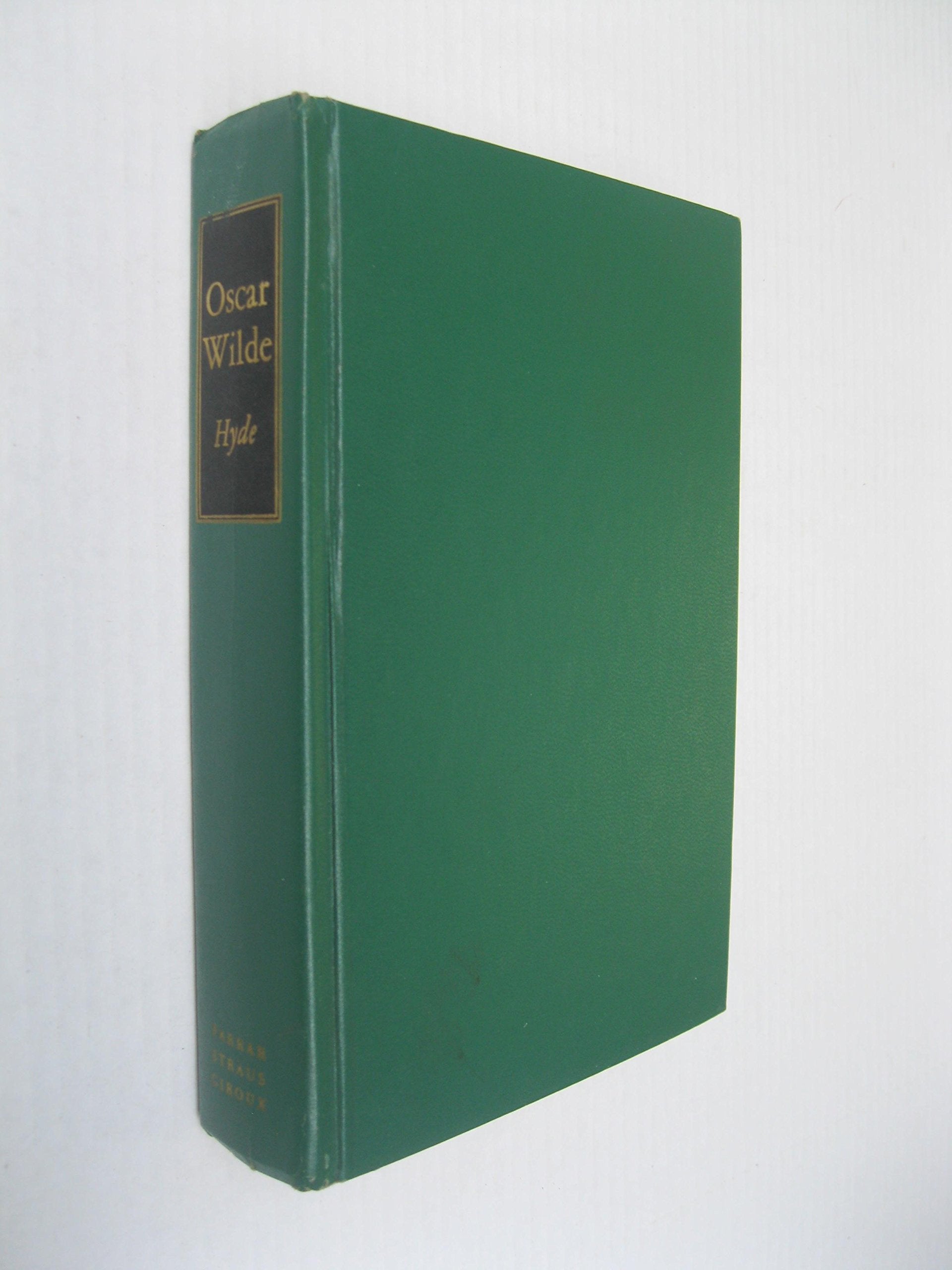 Oscar Wilde: A Biography used book depot