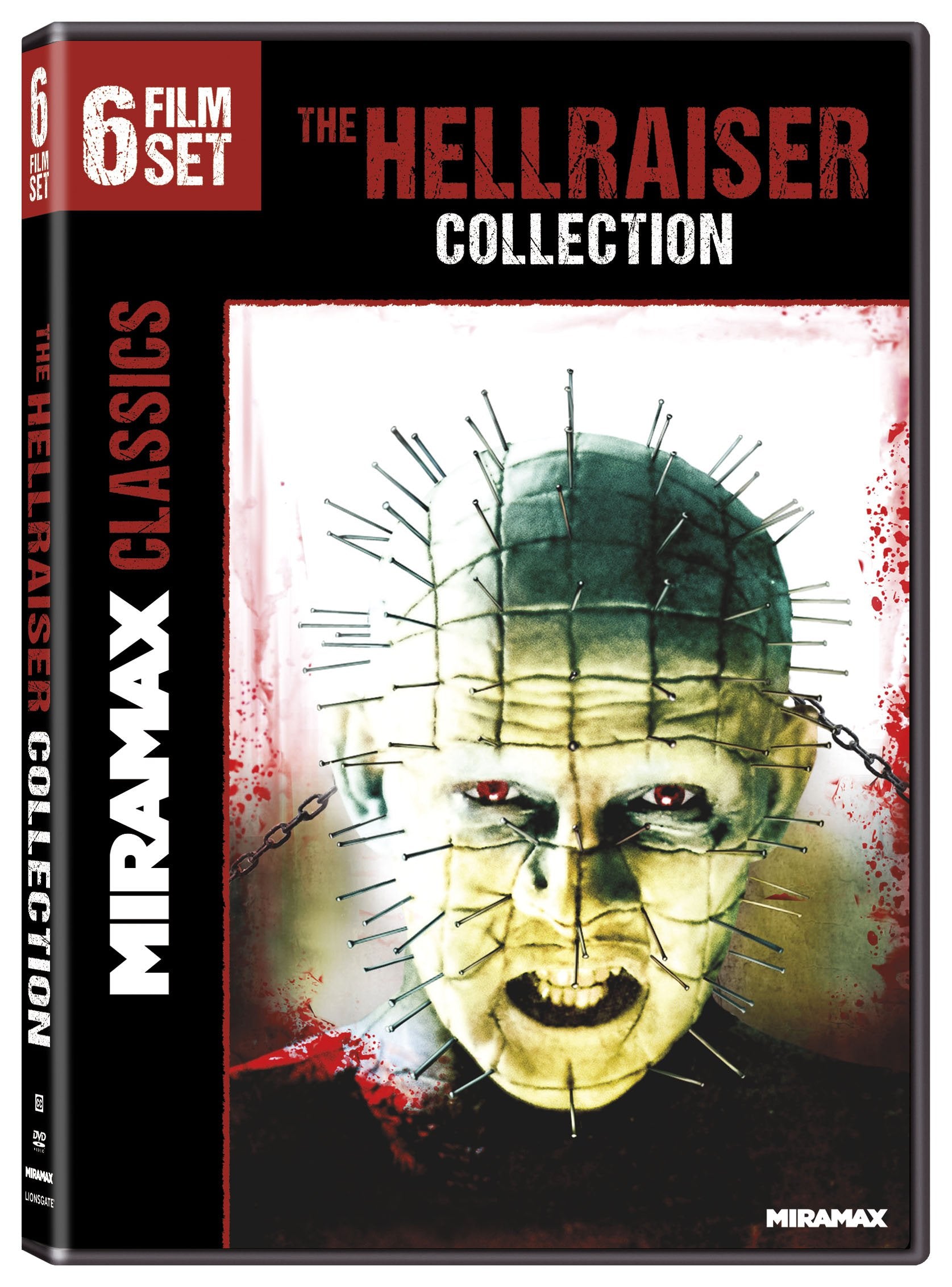 The Hellraiser Collection (III: Hell on Earth / IV: Bloodline / V: Inferno / VI: Hellseeker / VII: Deader / VIII: Hellworld) used book depot