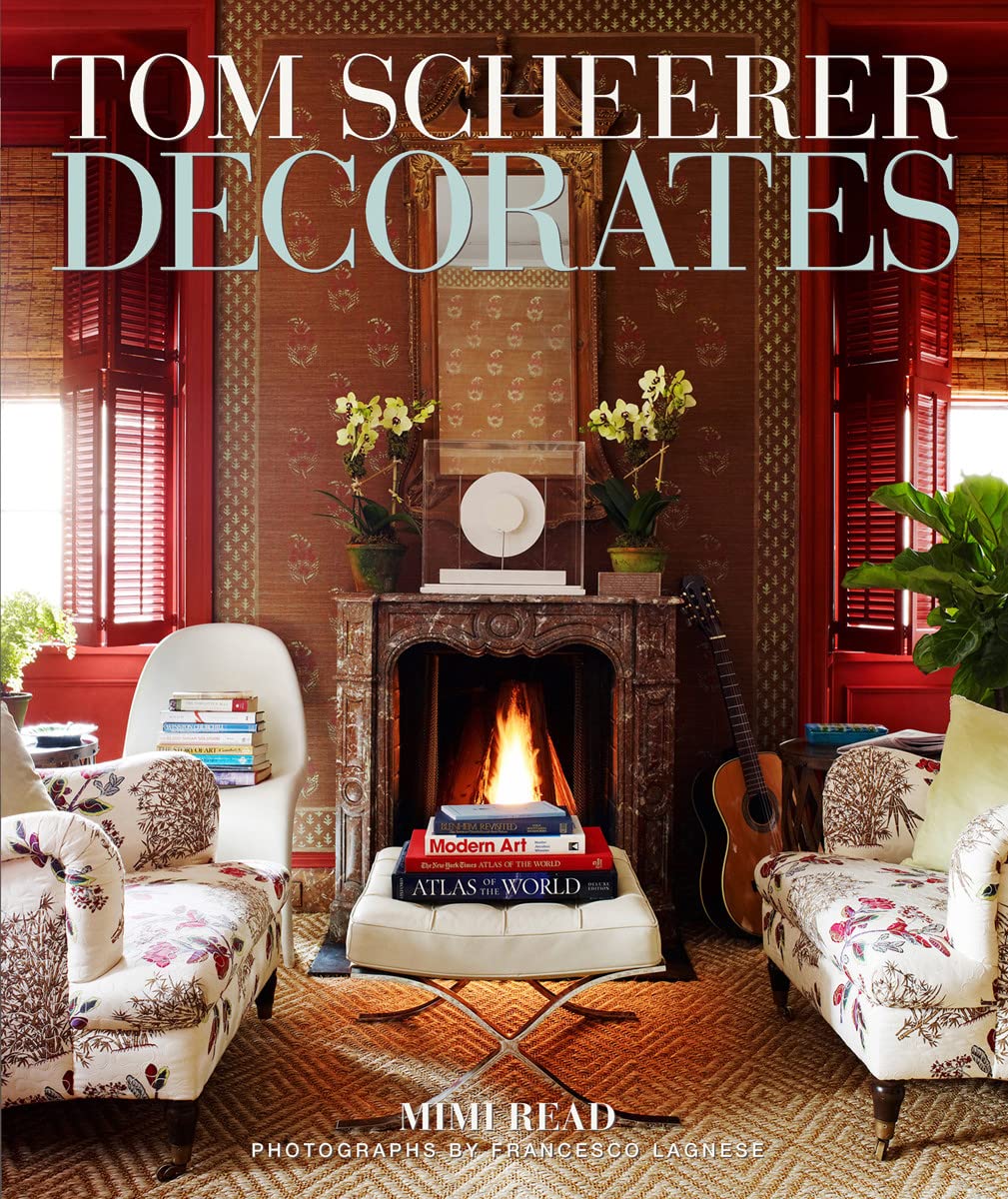 Tom Scheerer Decorates used book depot