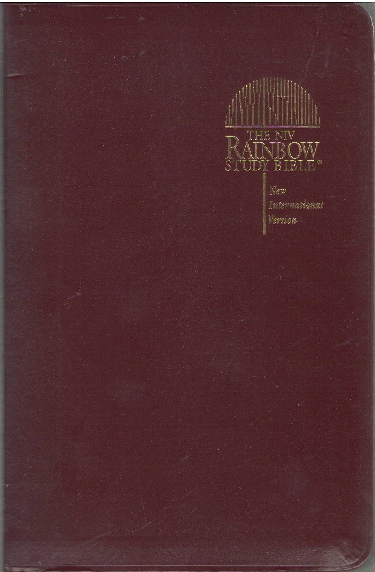 The Rainbow Study Bible New International Version/Imitation Leather used book depot