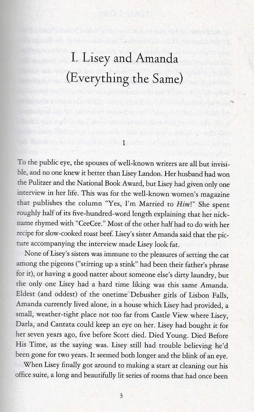 Lisey's Story