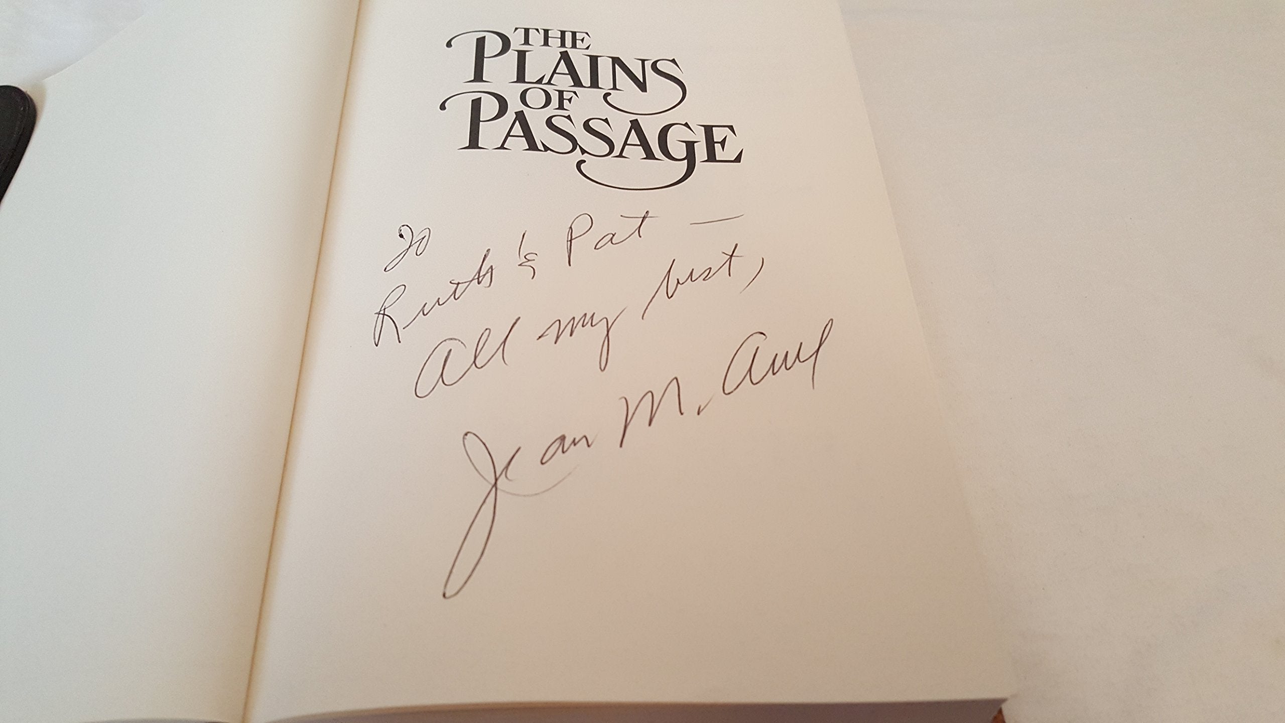The Plains Of Passage used book depot